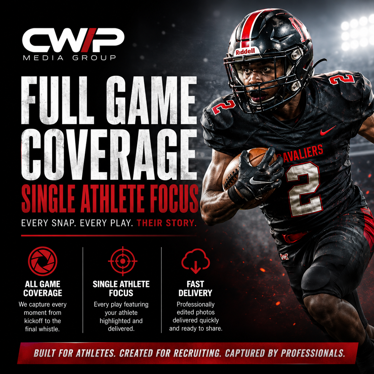 Full Game Coverage (Single Athlete Focus