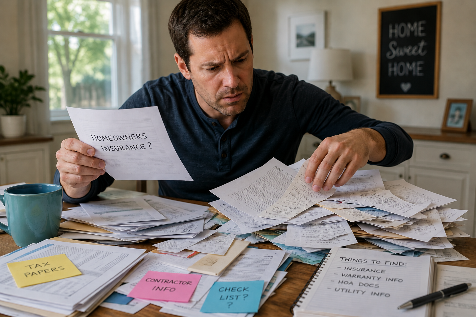 The Homeowner Paper Chase: How I Spent 45 Minutes Looking for a Document I Swore Was “Somewhere Safe”