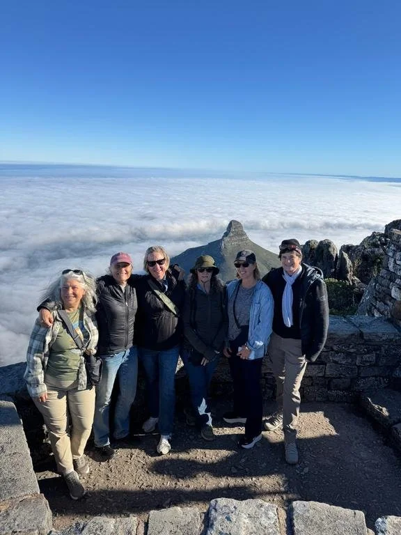 Summiting Table Mountain and walking in its cable car