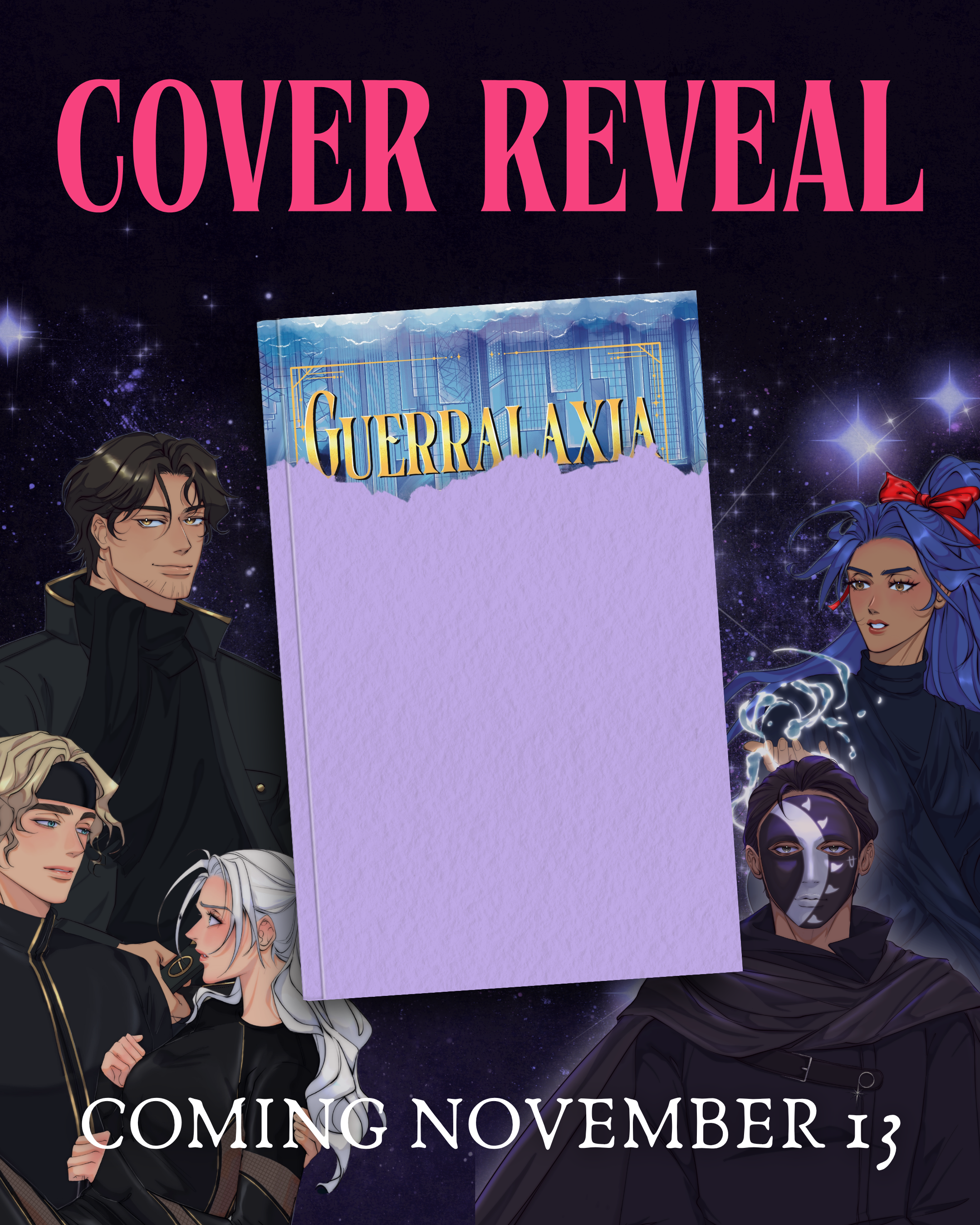 COVER REVEAL: Guerralaxia by R.T. Eves