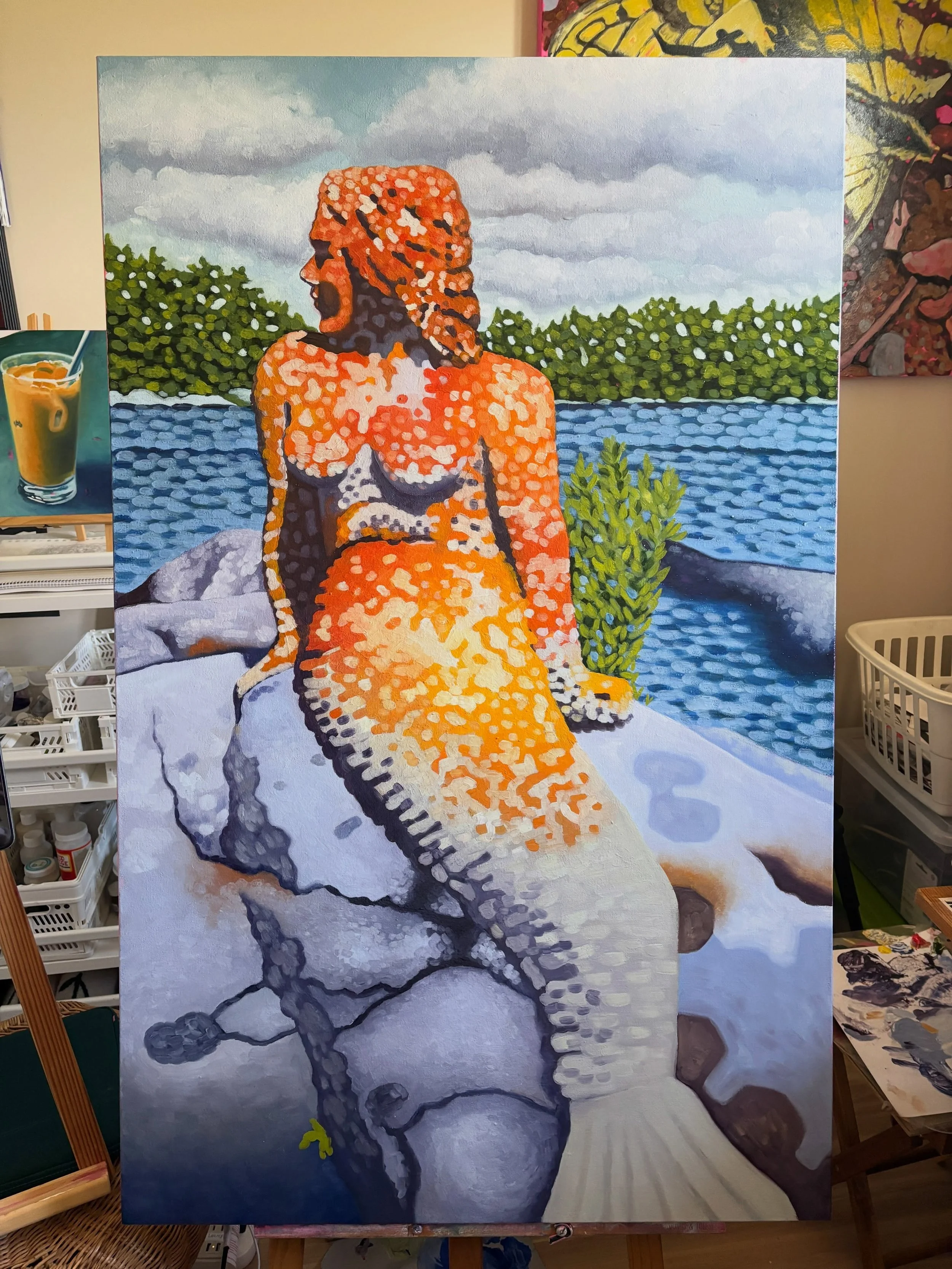 ⟡ ݁ how my oil painting looked in my home studio vs. how it looked in the art gallery ⟡ ݁

Reminder: this is the last week to view my oil painting at the Northern Ontario Juried Exhibition at the Thunder Bay Art Gallery

⪼ Last day is Sept. 13 .ᐟ.ᐟ


