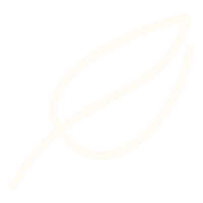 Simple line drawing of a leaf - line art illustrative icon