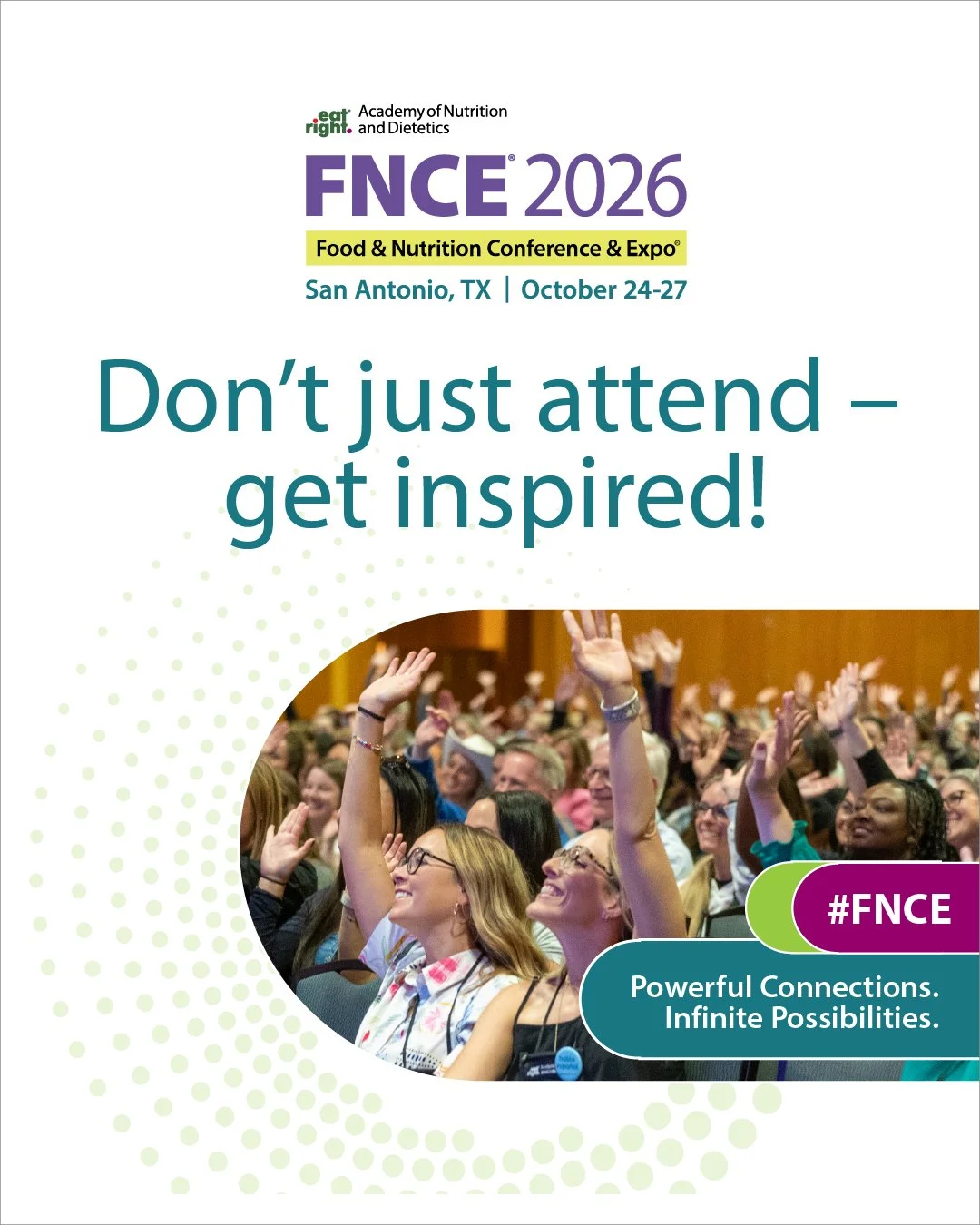 #FNCE is the place to be for career growth, inspiration, and networking! Join us in San Antonio this October and see the magic happen. ✨

Visit the link in bio to learn more and register!