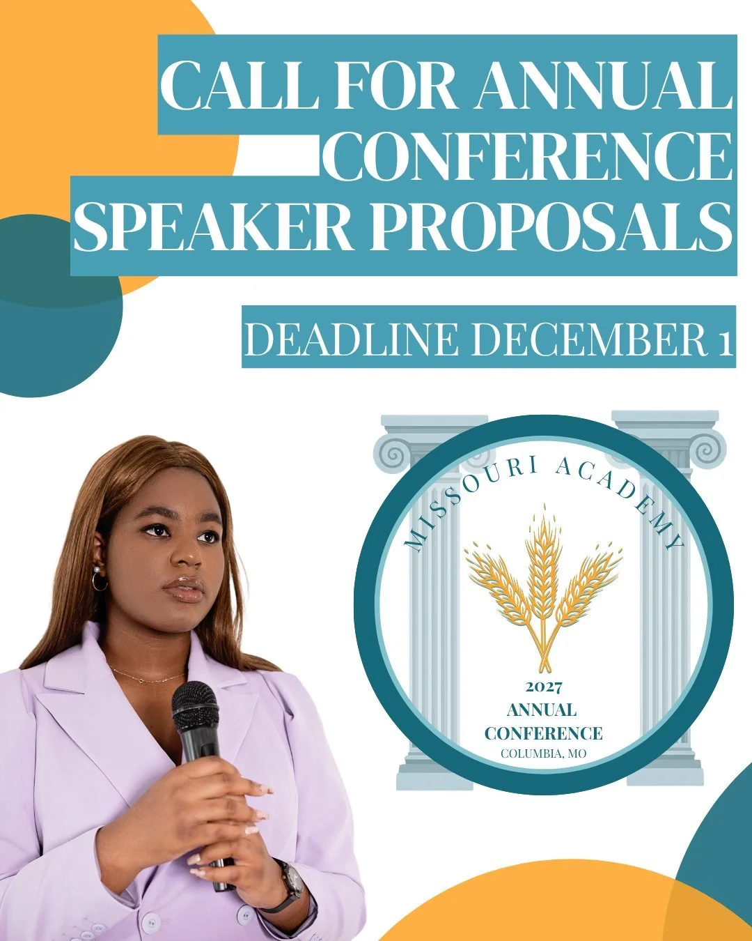 The MOAND Annual Conference Planning Committee is currently accepting speaker proposals for the 2027 Annual Conference which planned for April 10th at The Broadway Hotel in Columbia, MO. 

In exchange for your presentation, we offer the following spe