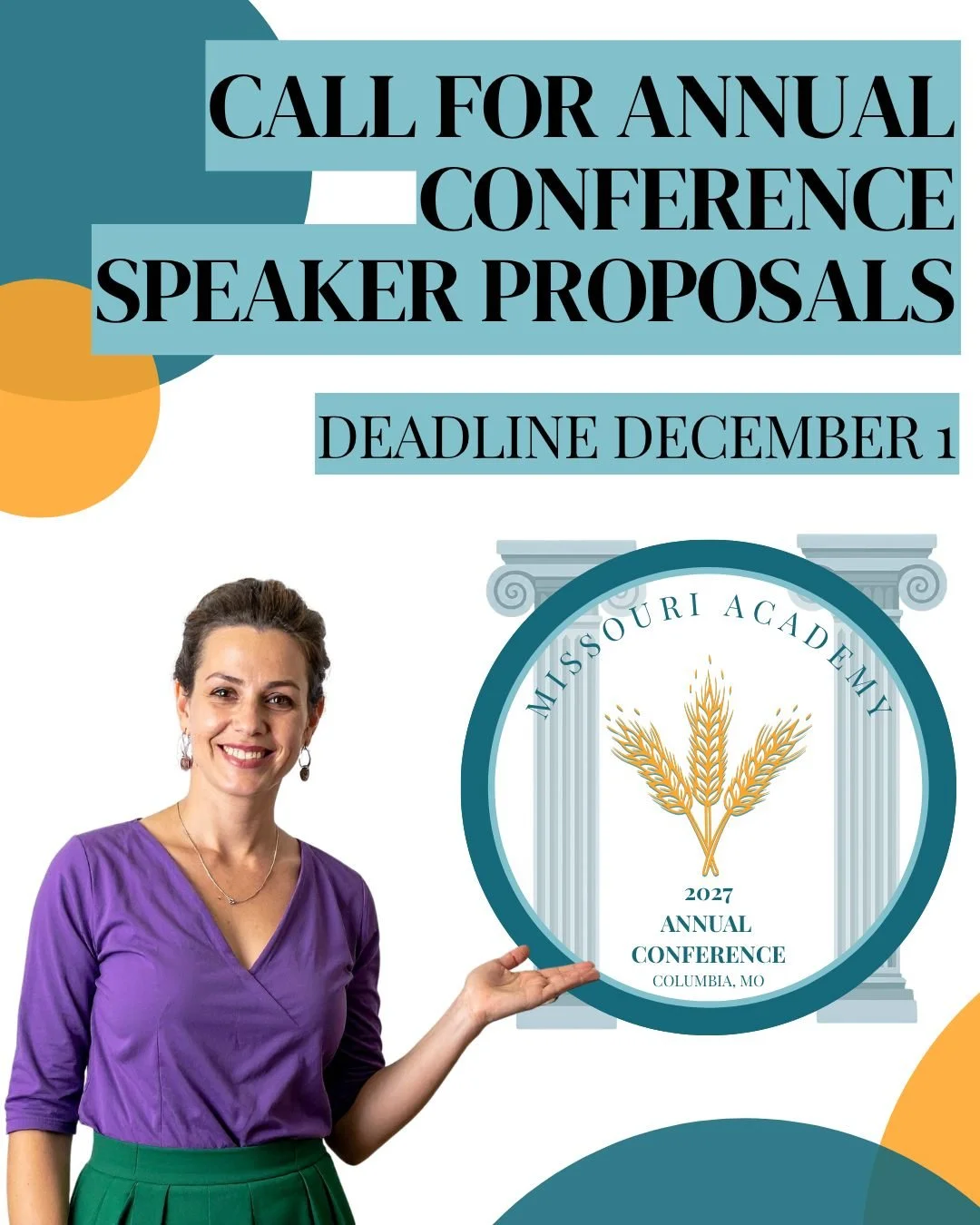 The MOAND Annual Conference Planning Committee is currently accepting speaker proposals for the 2027 Annual Conference which planned for April 10th at The Broadway Hotel in Columbia, MO. 

In exchange for your presentation, we offer the following spe