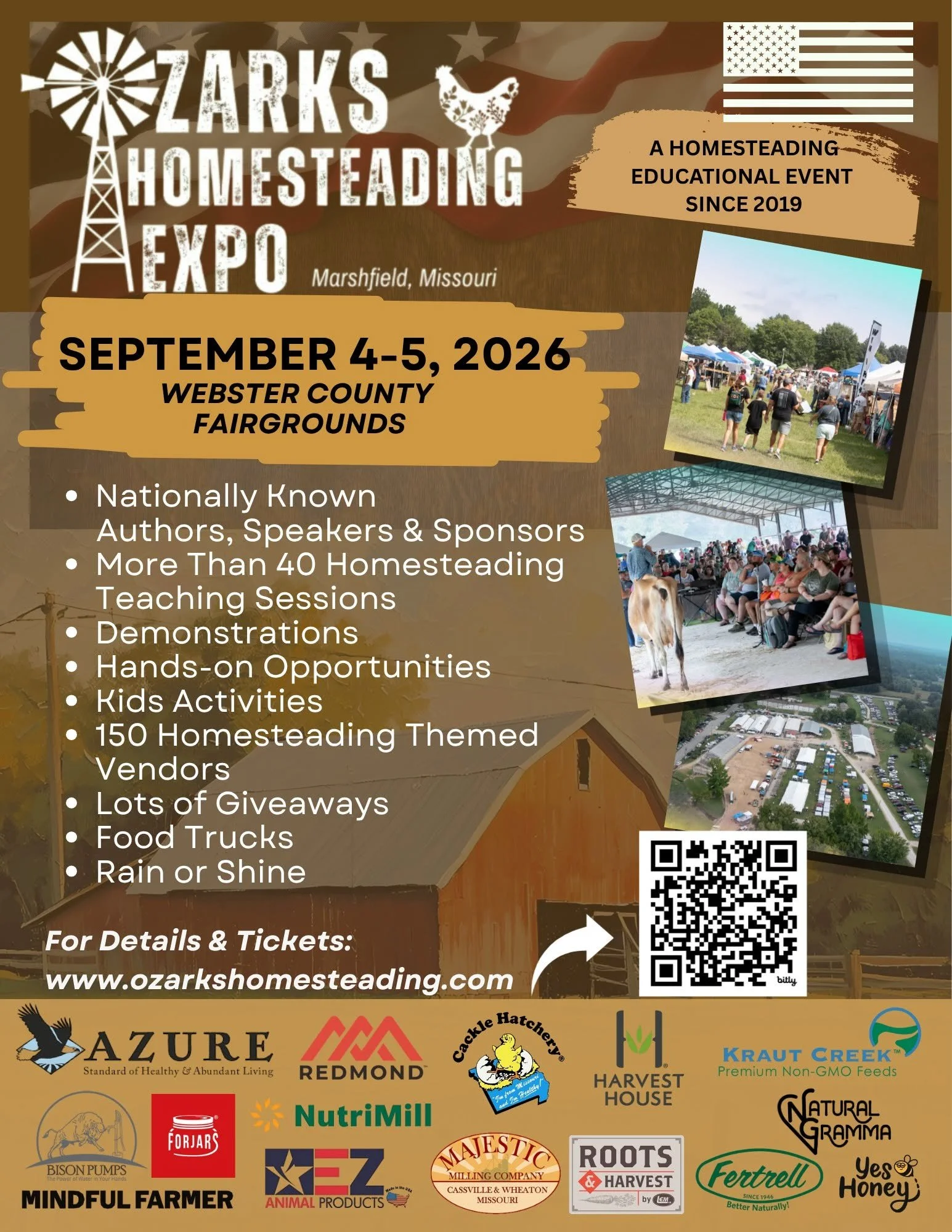 Ozarks Homesteading Expo Marshfield, MO