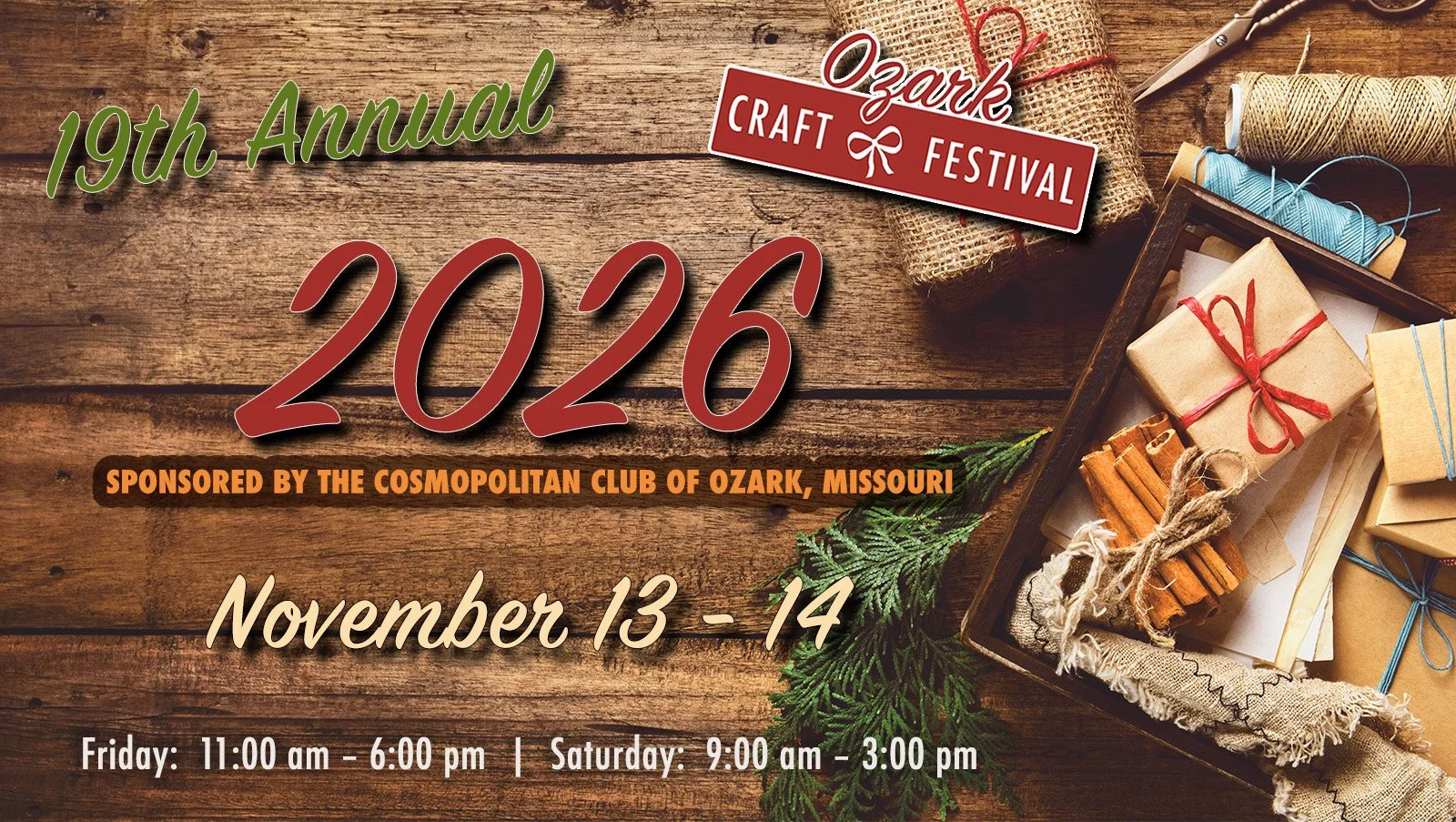 the 19th Annual Ozark Craft Festival, Ozark, Missouri