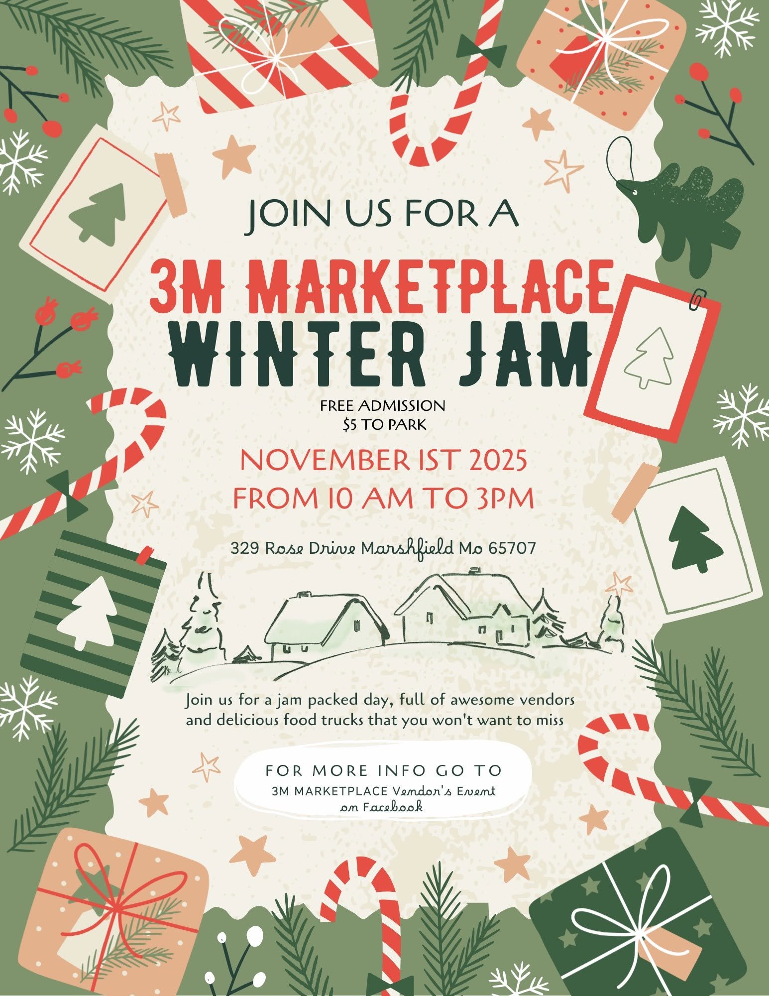 Winter Jam 3M Marketplace in Marshfield, Missouri