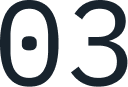 The number '03' in a bold, black font.