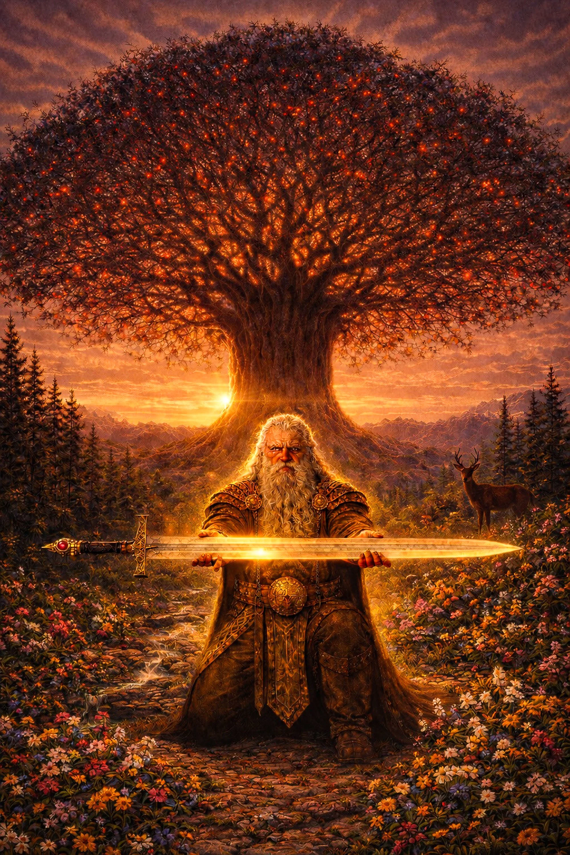 Sindri of Svartalfheim Presents Sword