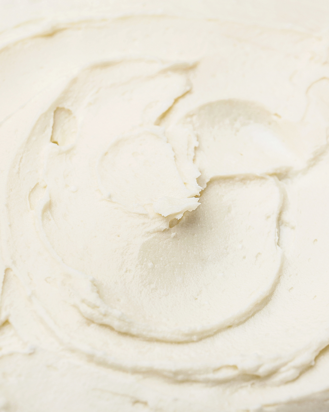 Close-up of creamy face moisturizing cream.