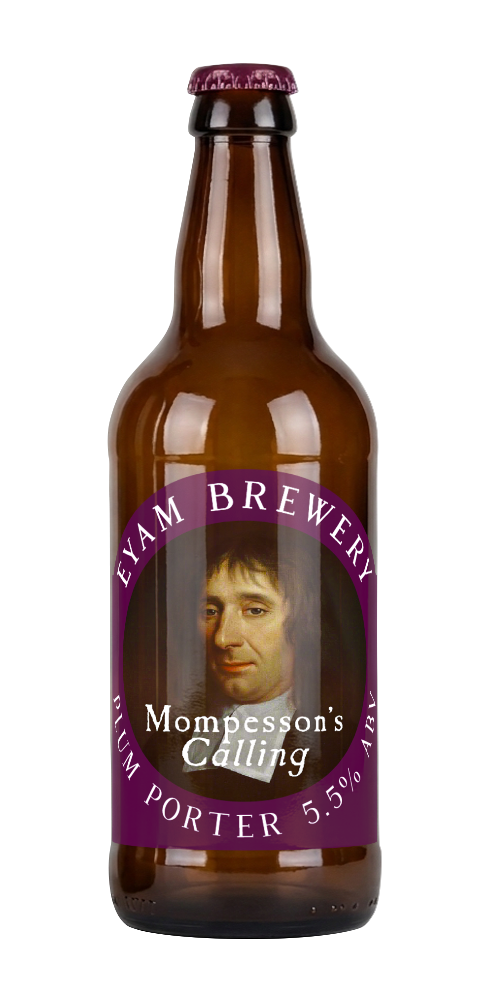 Mompesson's Calling plum porter 500ml bottle
