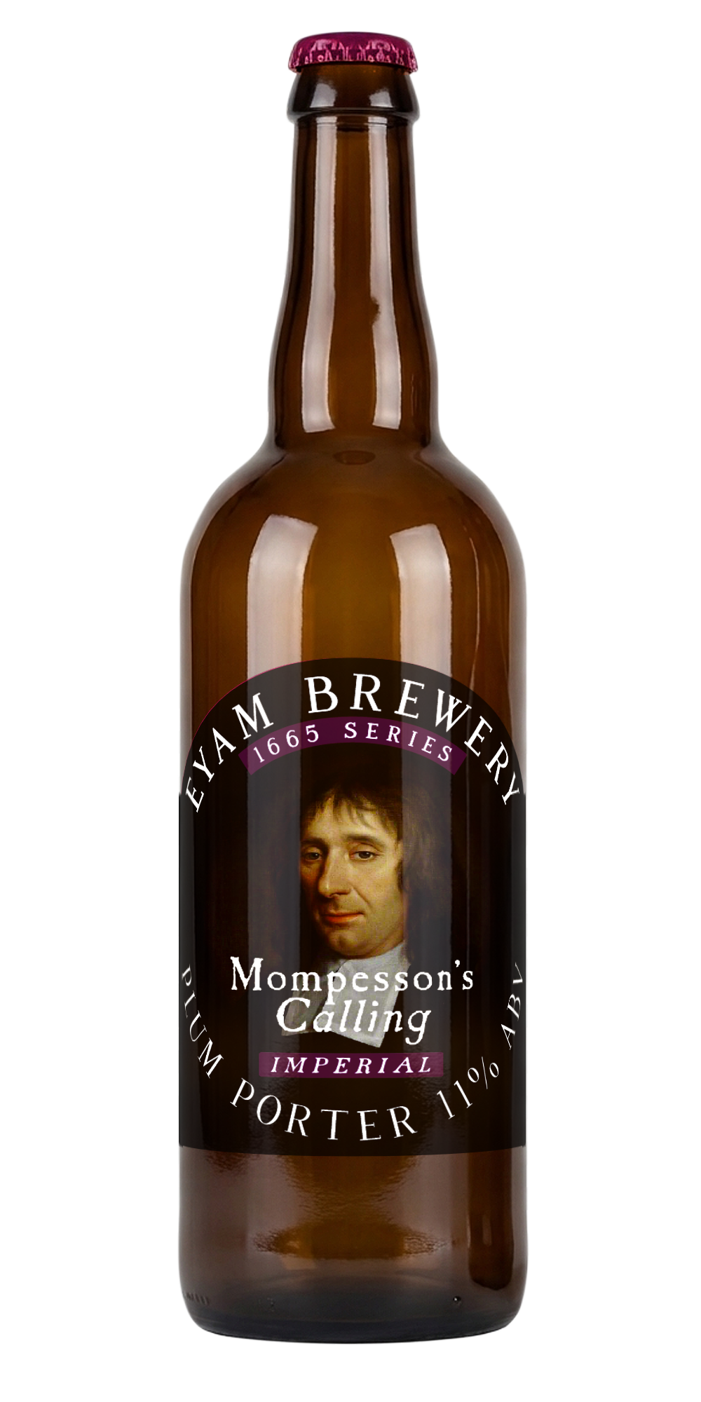 Mompesson's Calling imperial plum porter 750ml bottle