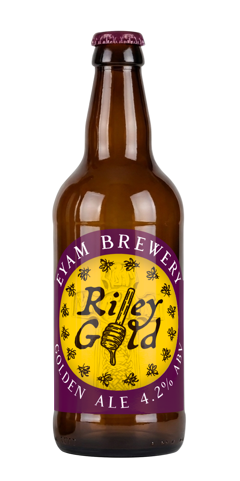 Riley Gold 500ml bottle