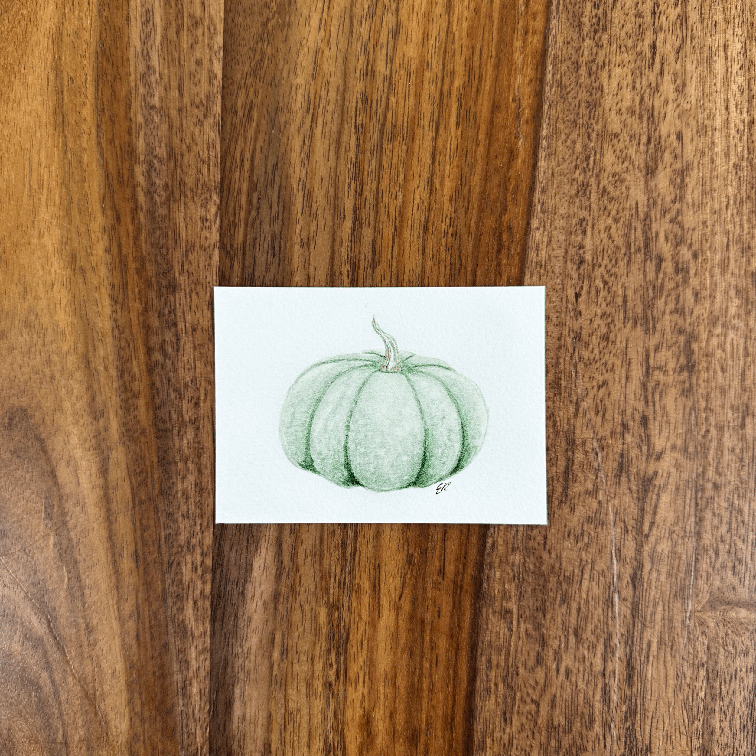 Mini Pumpkin Print