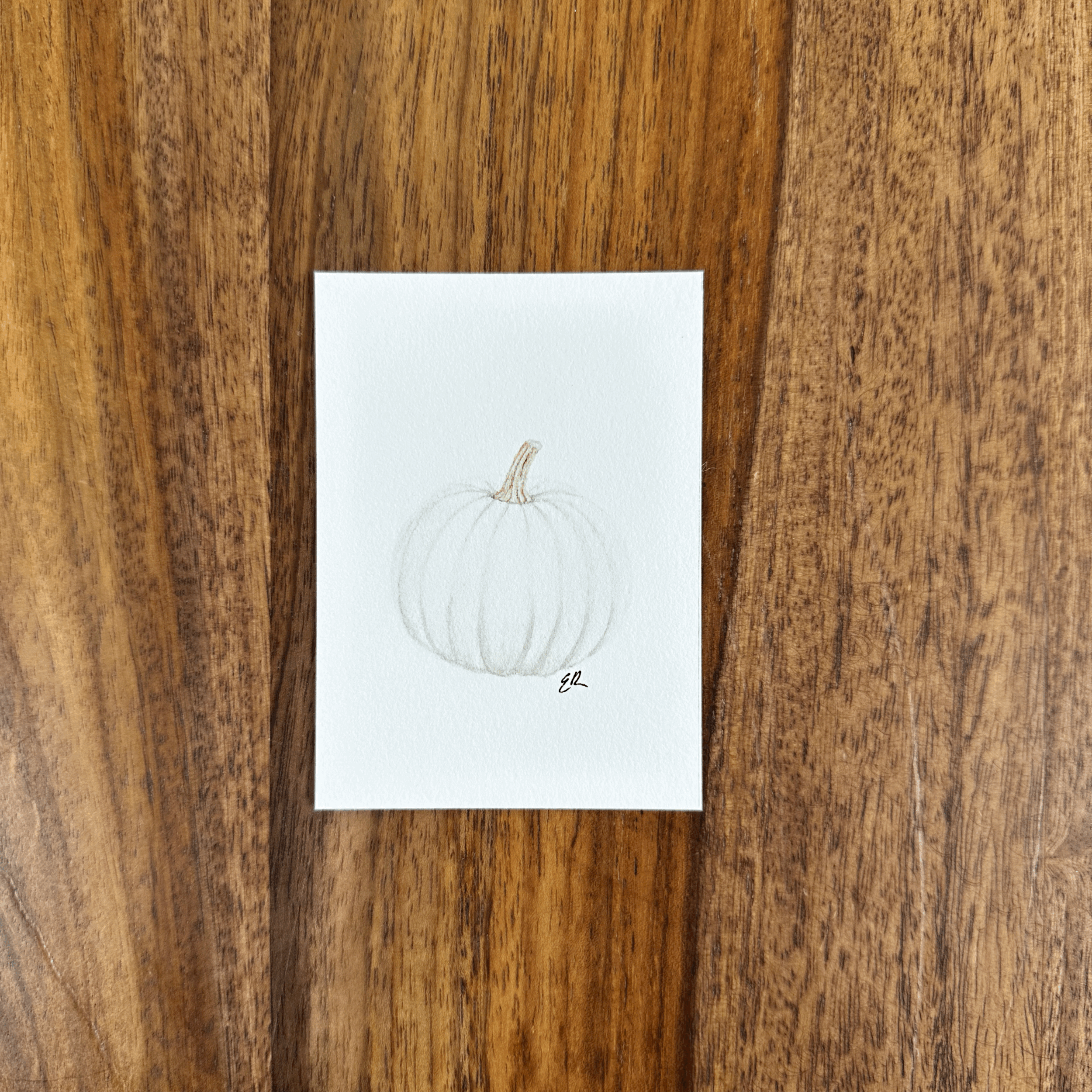Mini Pumpkin Print