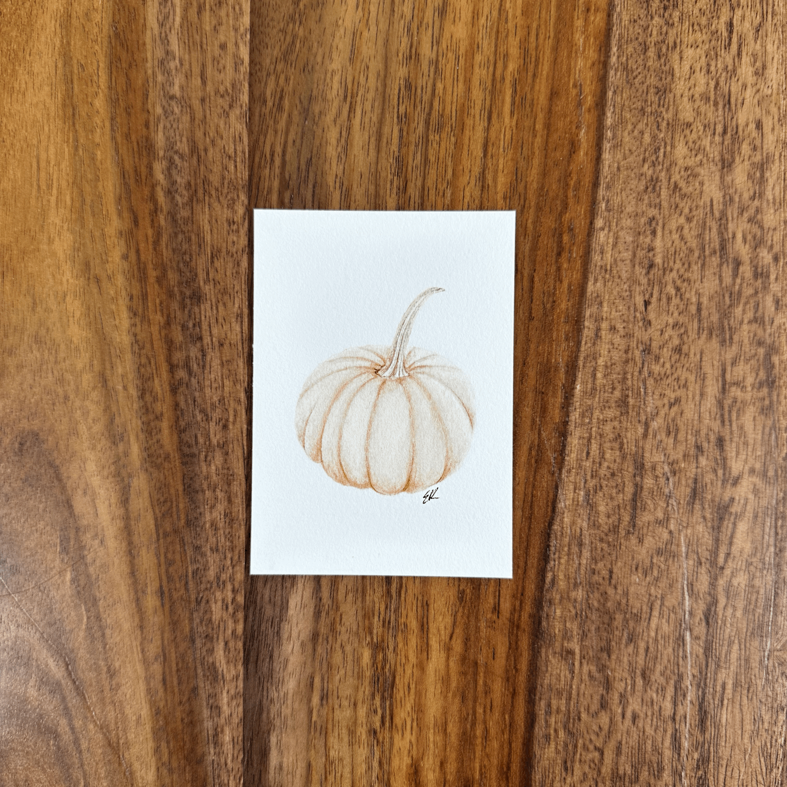 Mini Pumpkin Print
