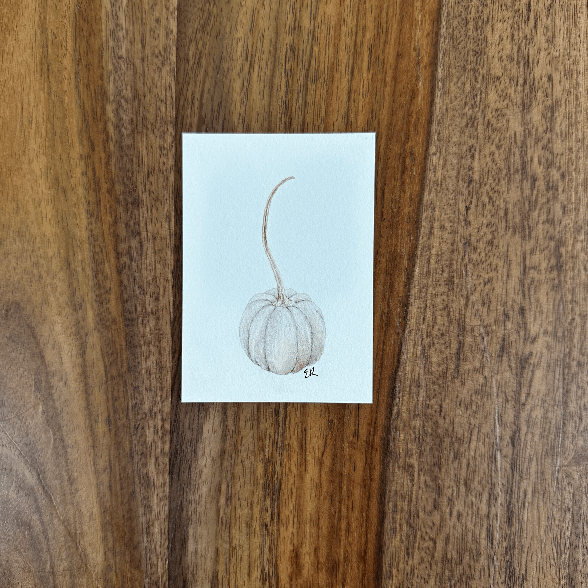 Mini Pumpkin Print