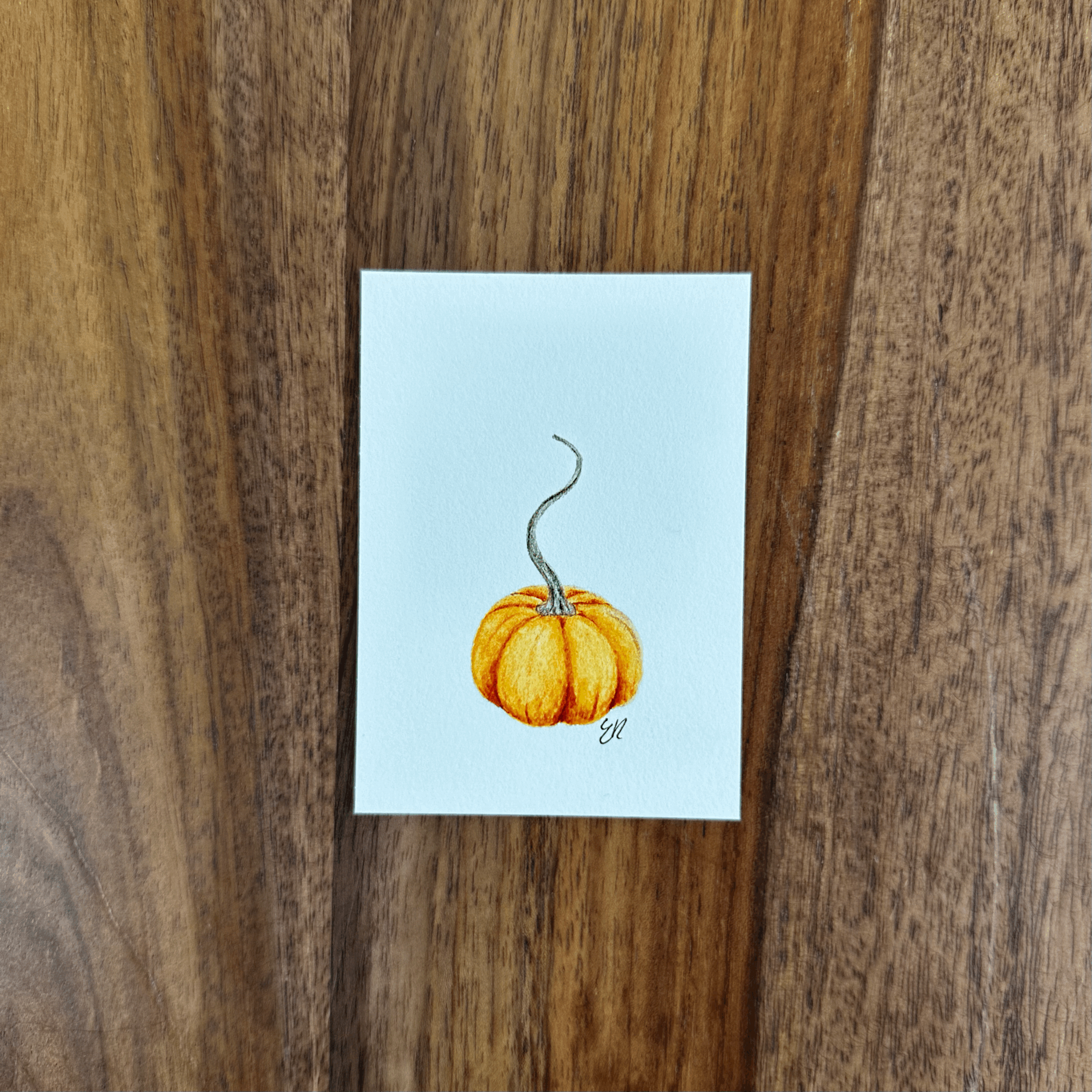 Mini Pumpkin Print