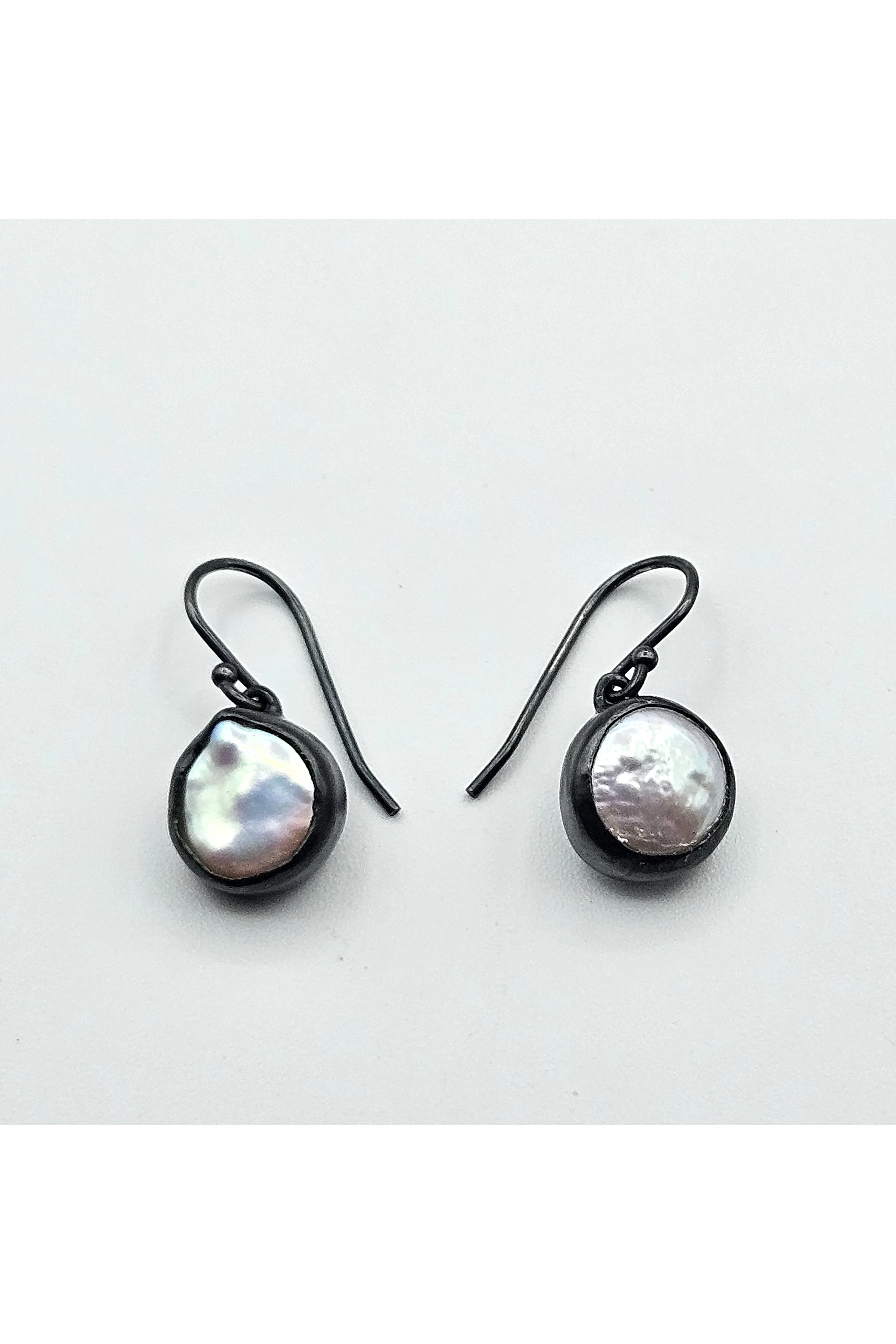 Coin Pearl Earrings