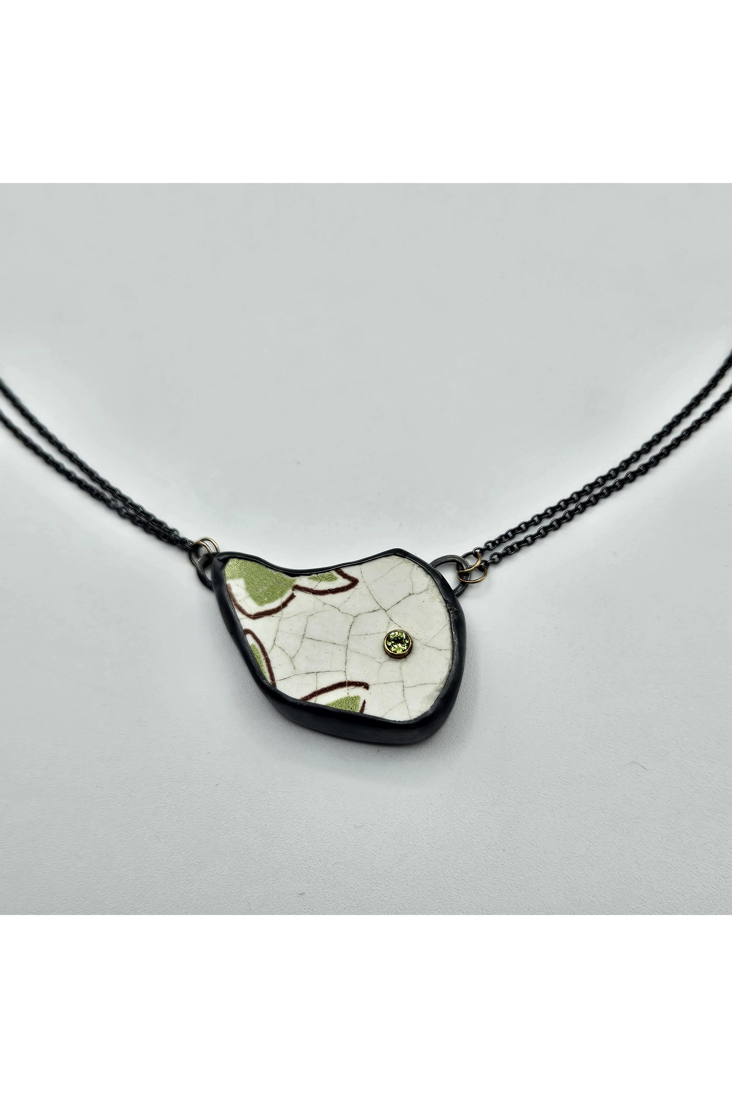 Italian Ceramic Fragment Necklace