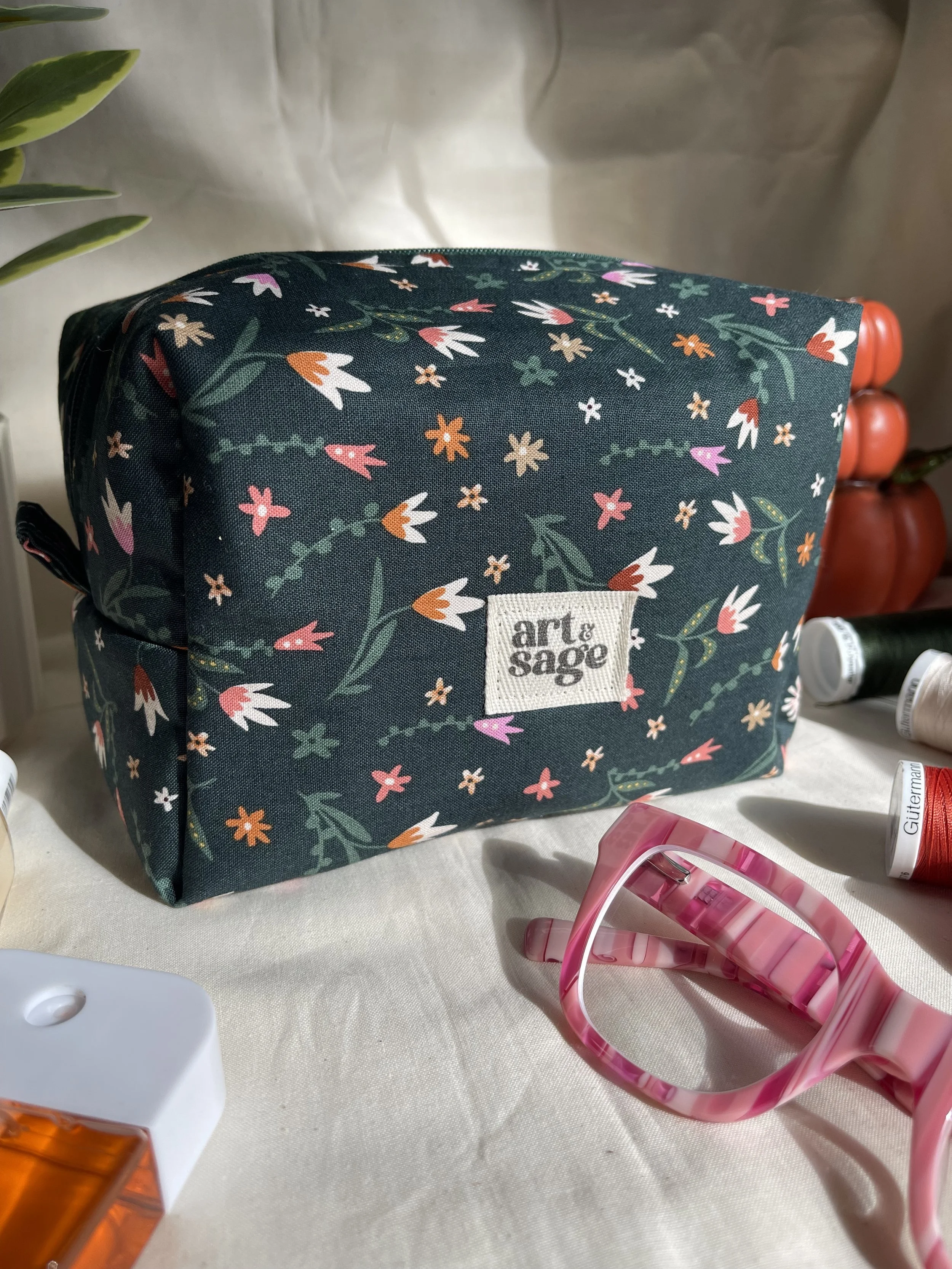Green Large Floral Bag - 003.jpg