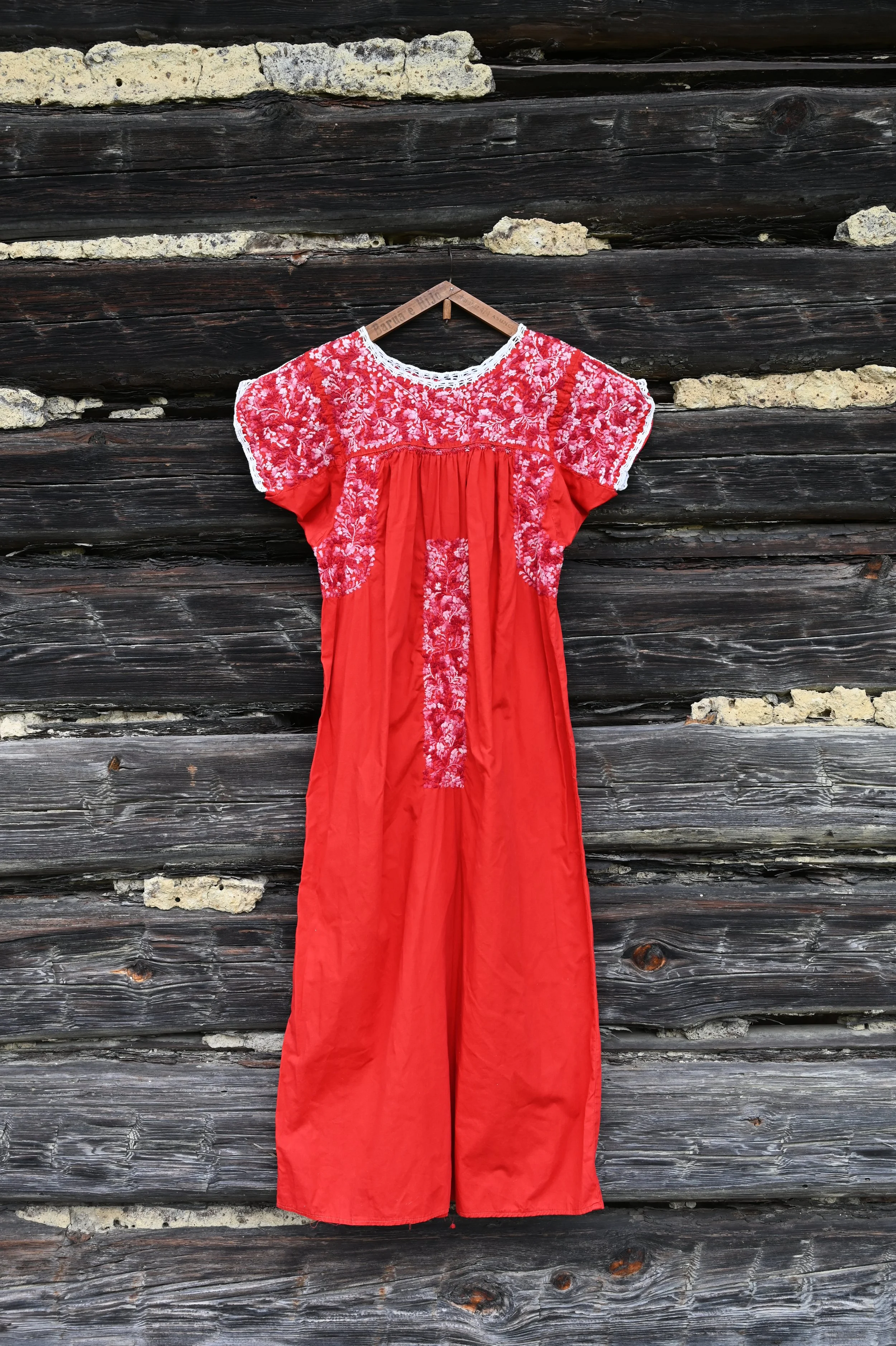 Oaxacan Embroidered Dress
