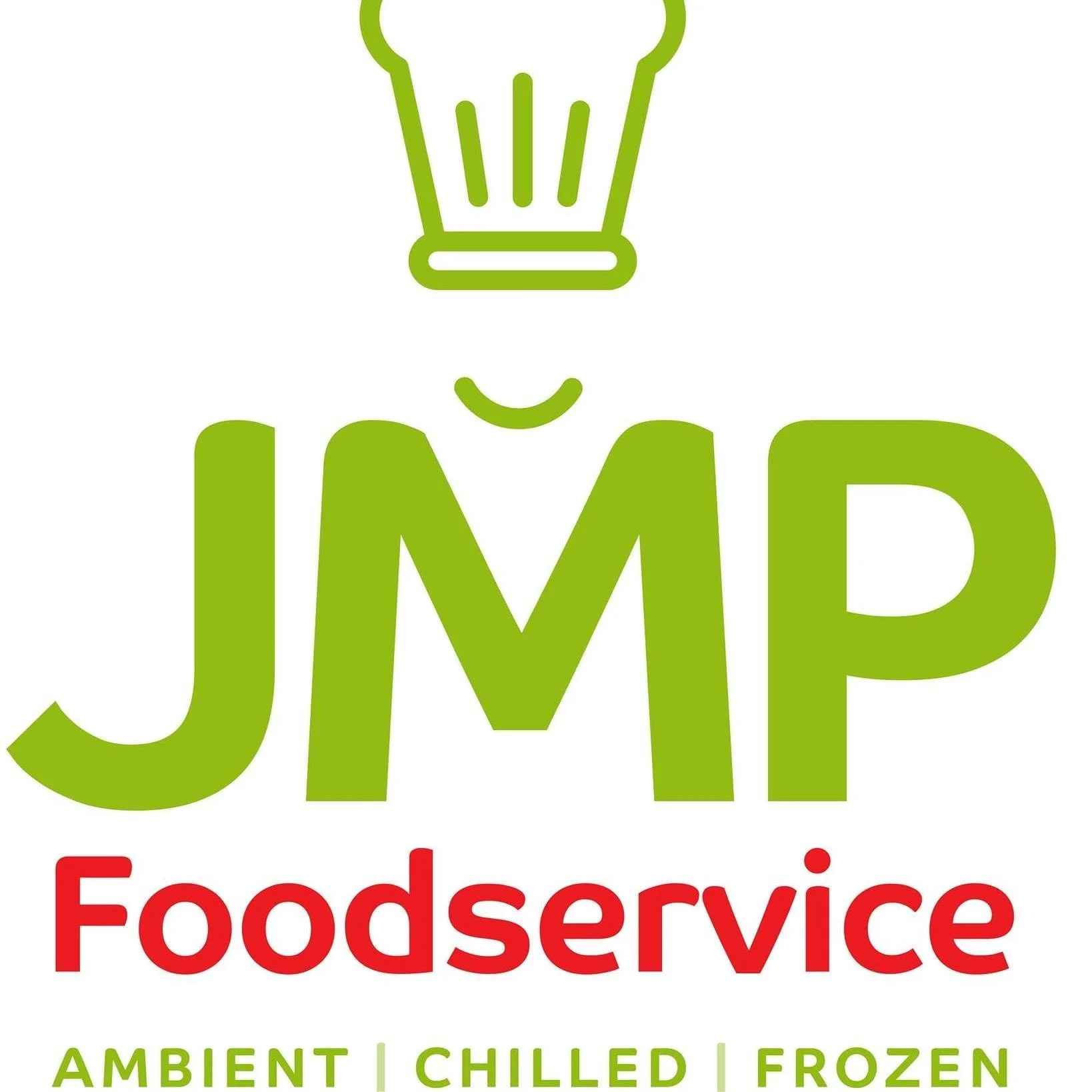 Logo of a food service company featuring a green outline of a cup and the word 'JUMP' in large green letters, with 'Foodservice' in red below.