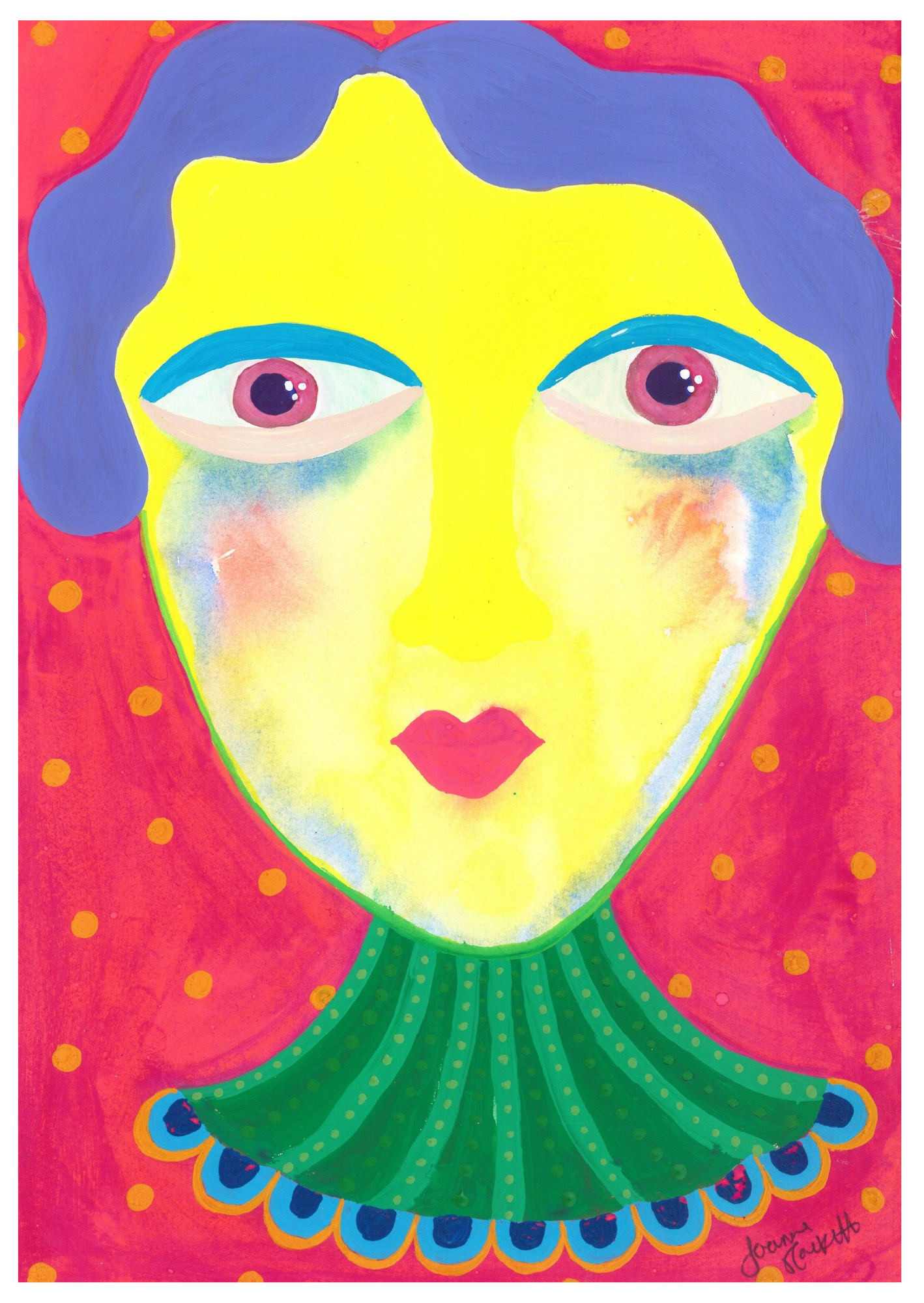 Weeping woman
