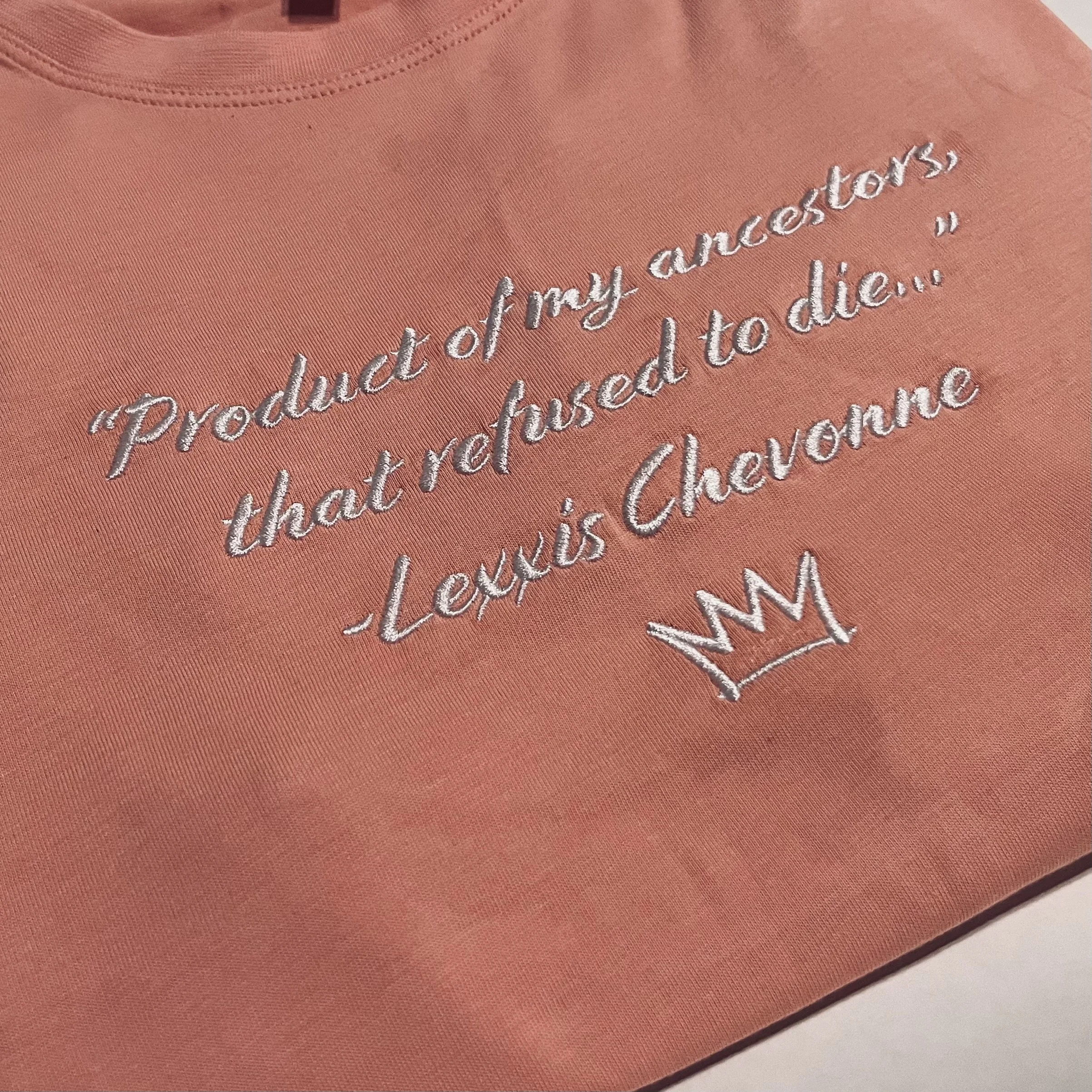 Ancestors tee (Salmon Pink)