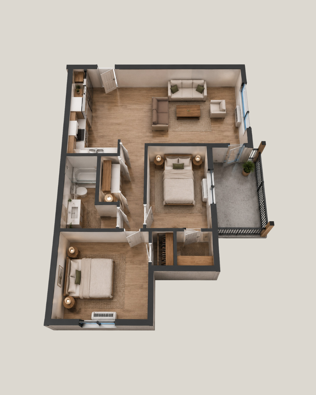Two Bedroom