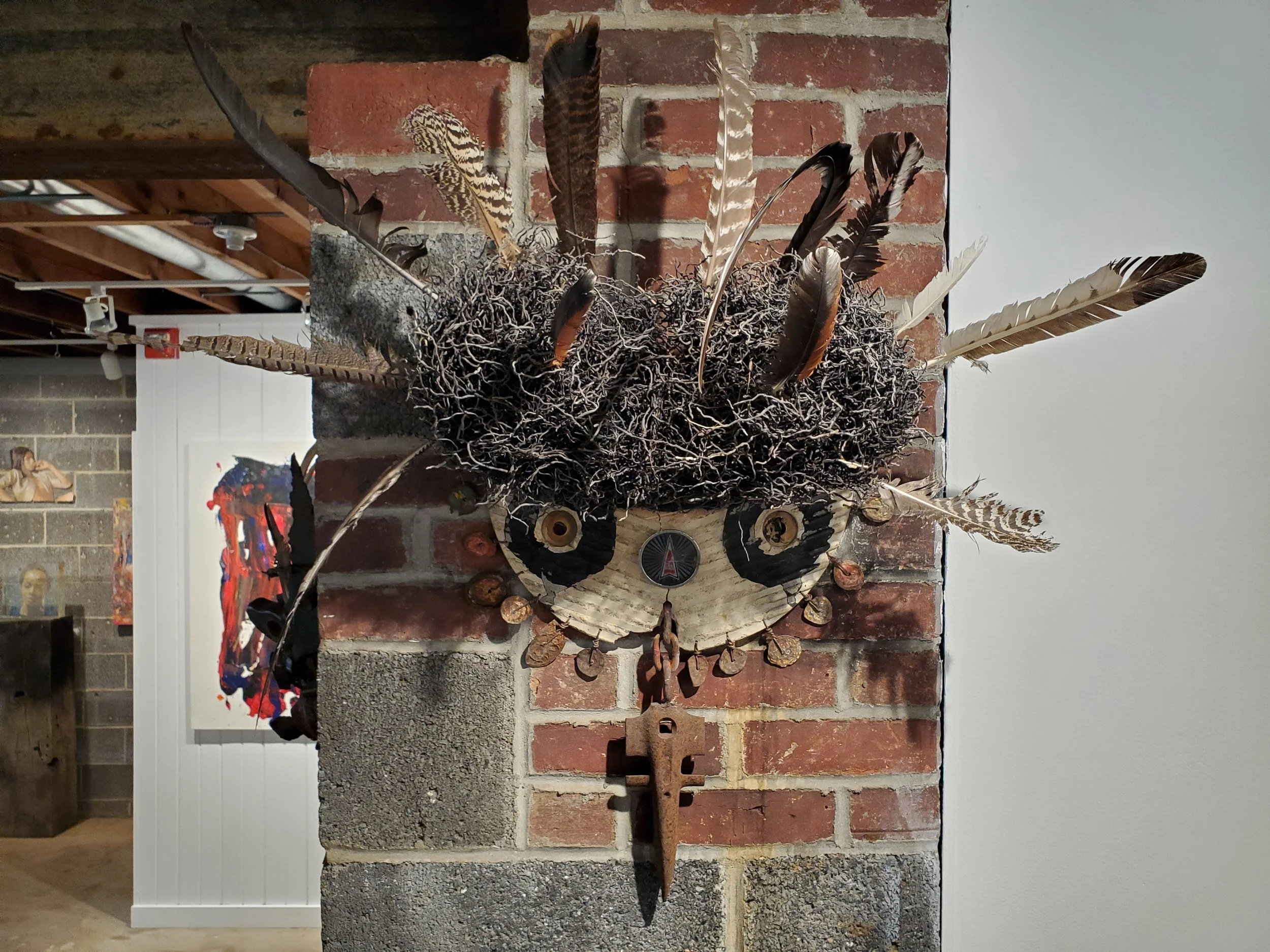 JJ Veronis, Drifter, 2025, assemblage of found objects