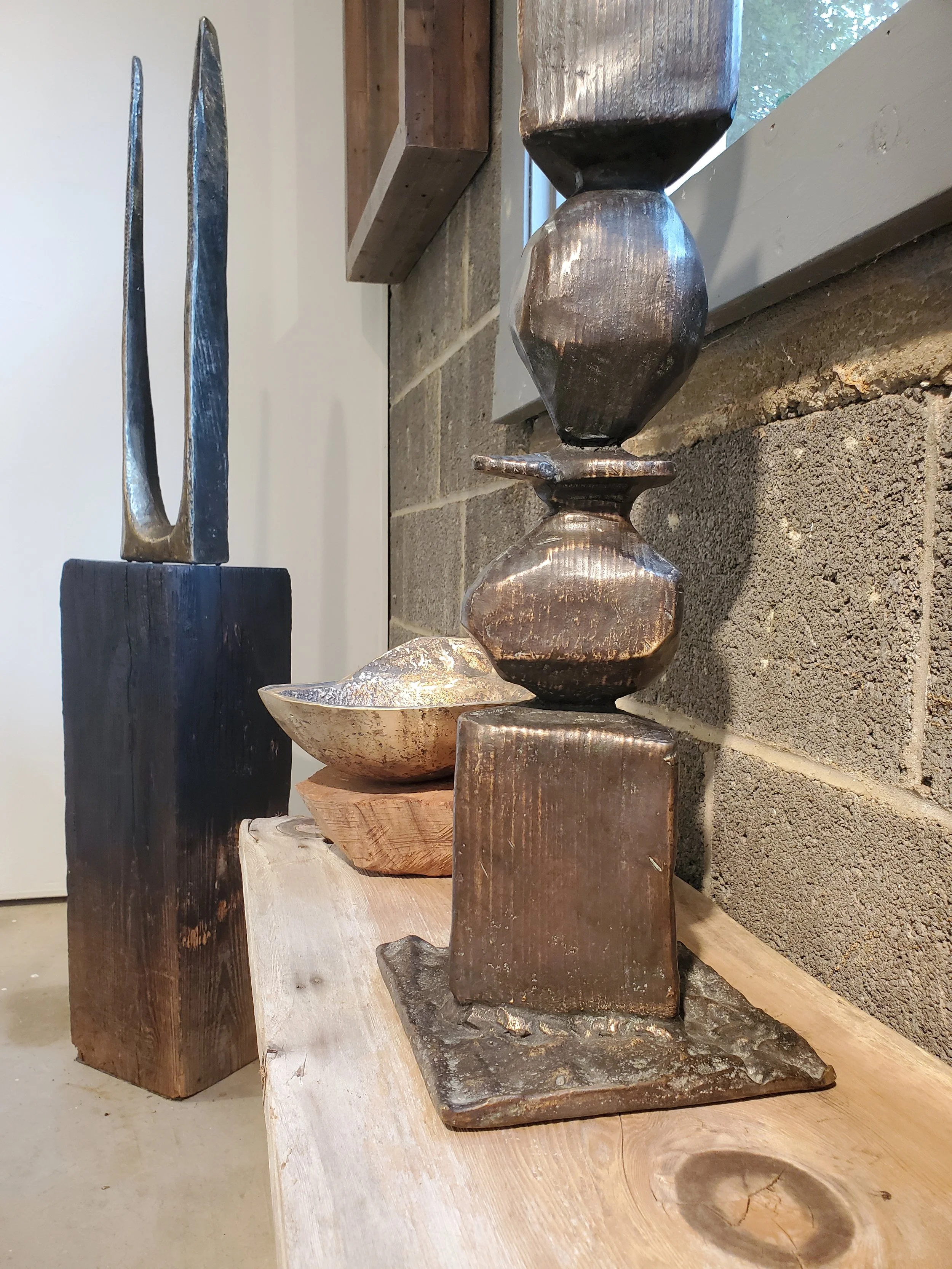 Jonathan Shlafer, Cast Bowl #4, 2026, bronze