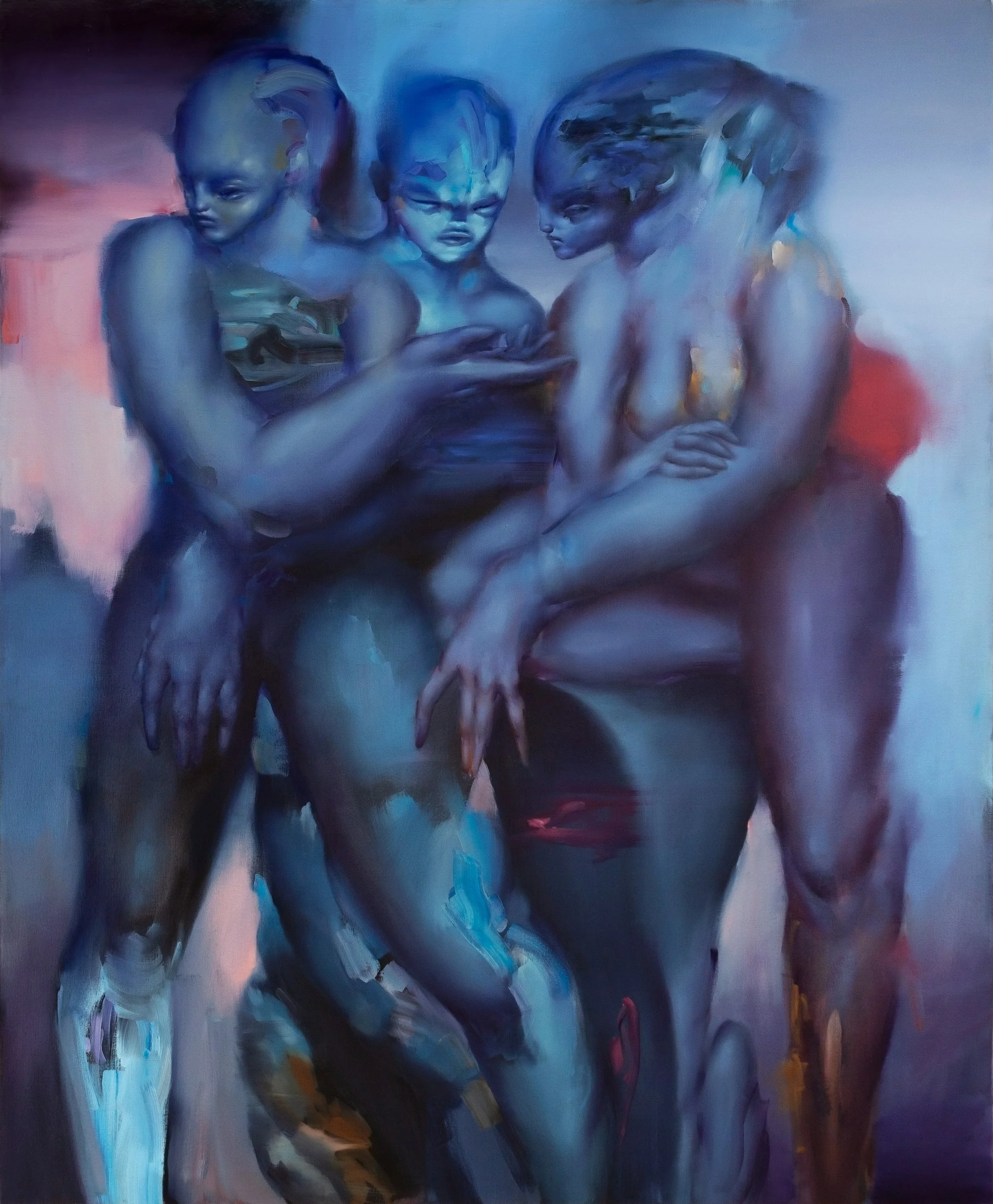 Research for an encounter, 205x170cm, 2024