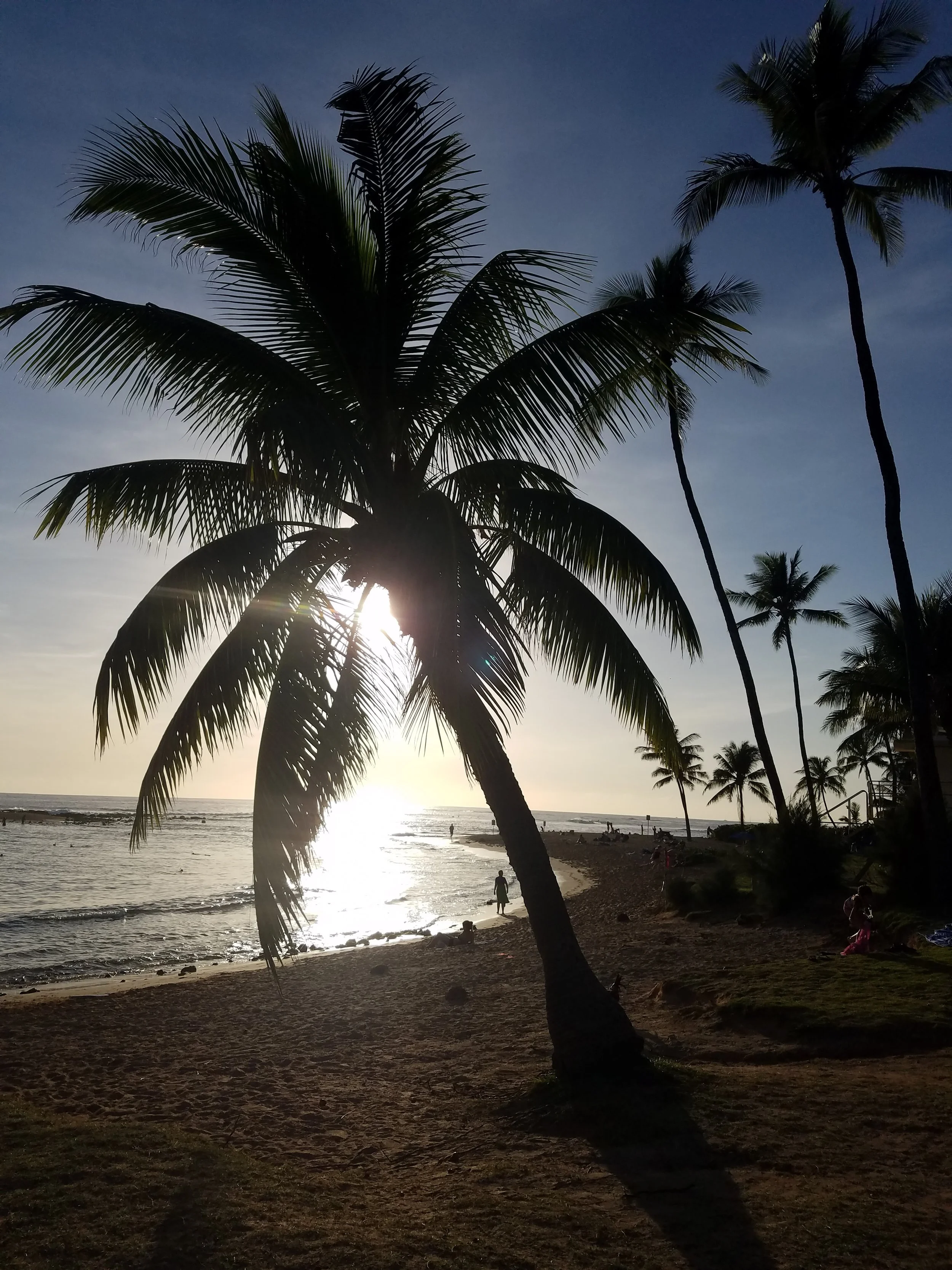 Sunset in Poipu, we shoot tomorrow