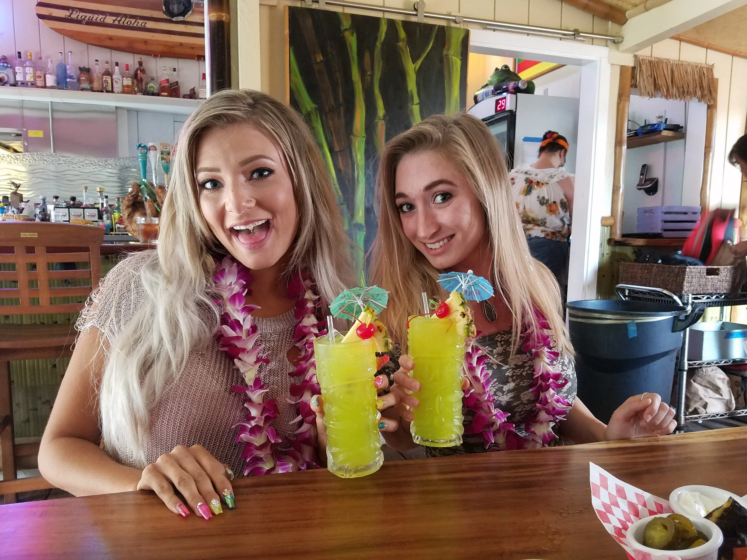 1st round of drinks