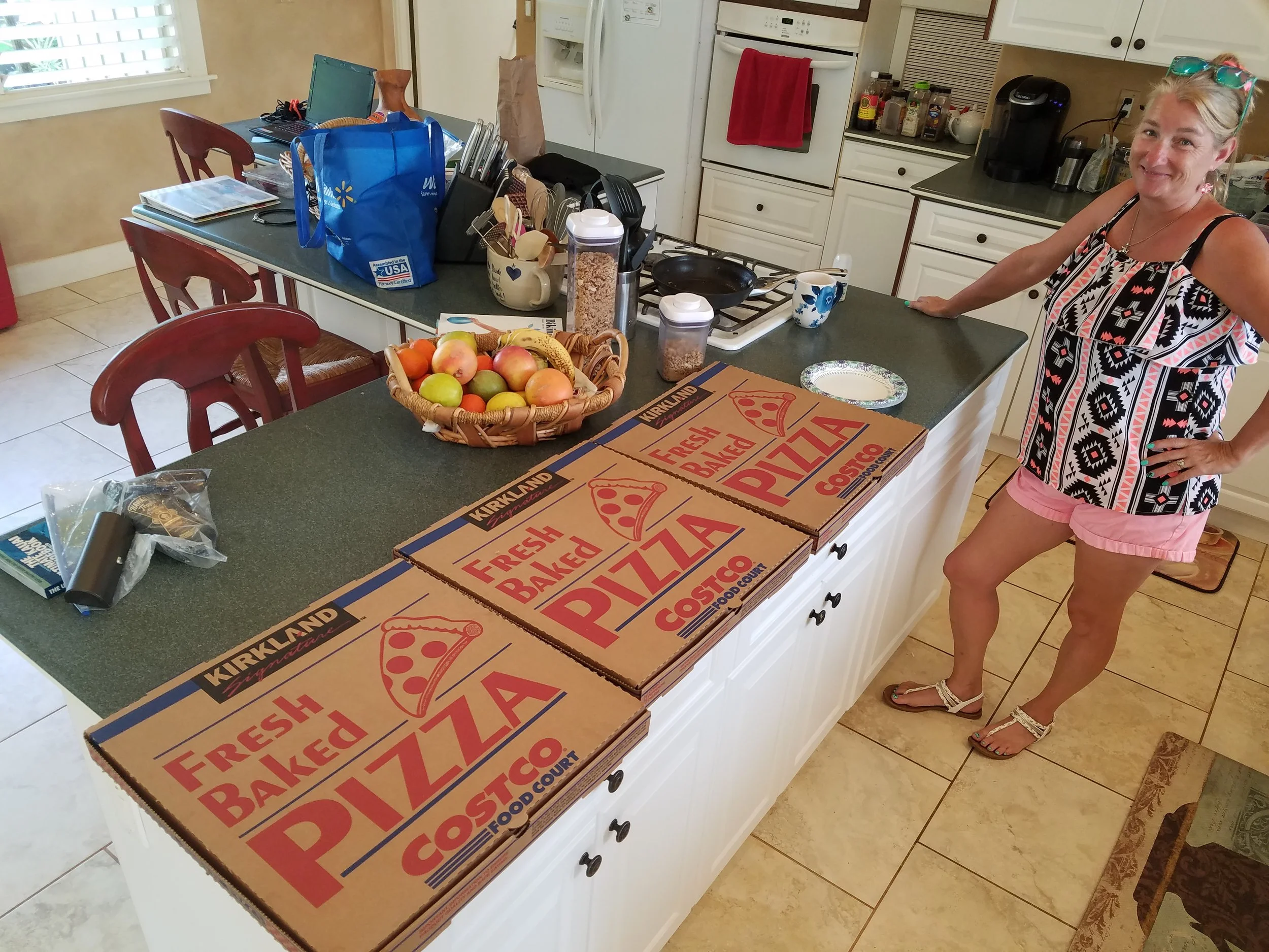 Shooting is done, its Pizza time.