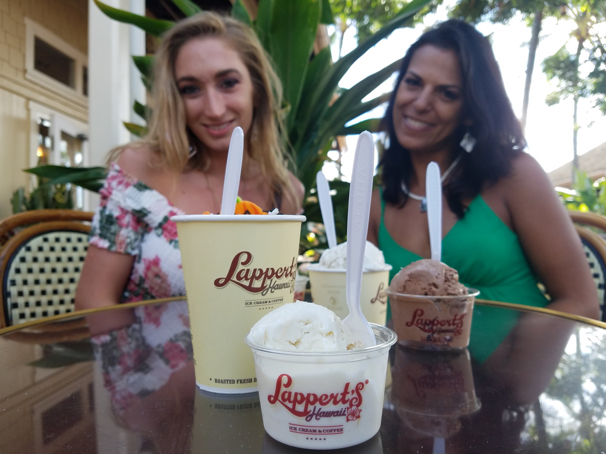 Dessert between locations
