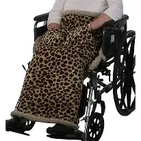 Leopard Luxe Wheelchair Throw