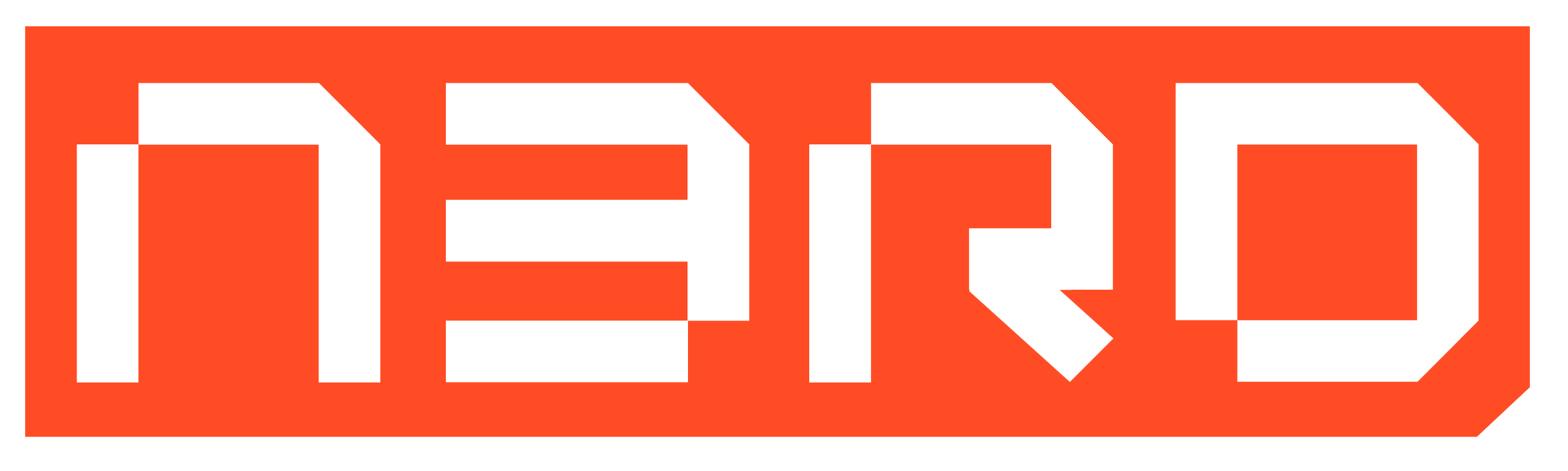 The image displays the word "RED" in bold black capital letters on a red background.
