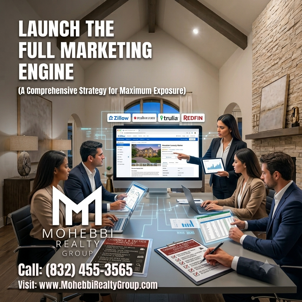 A strong team of marketers to help put your home in front of thousands of potential buyers. Mohebbi Realty Group
