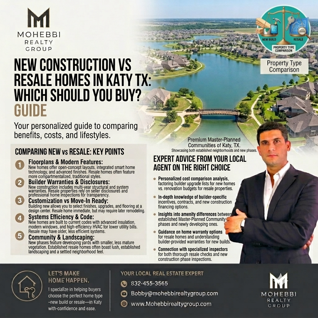 New Construction vs Resale Homes in Katy, TX: Which Should You Buy in 2026?