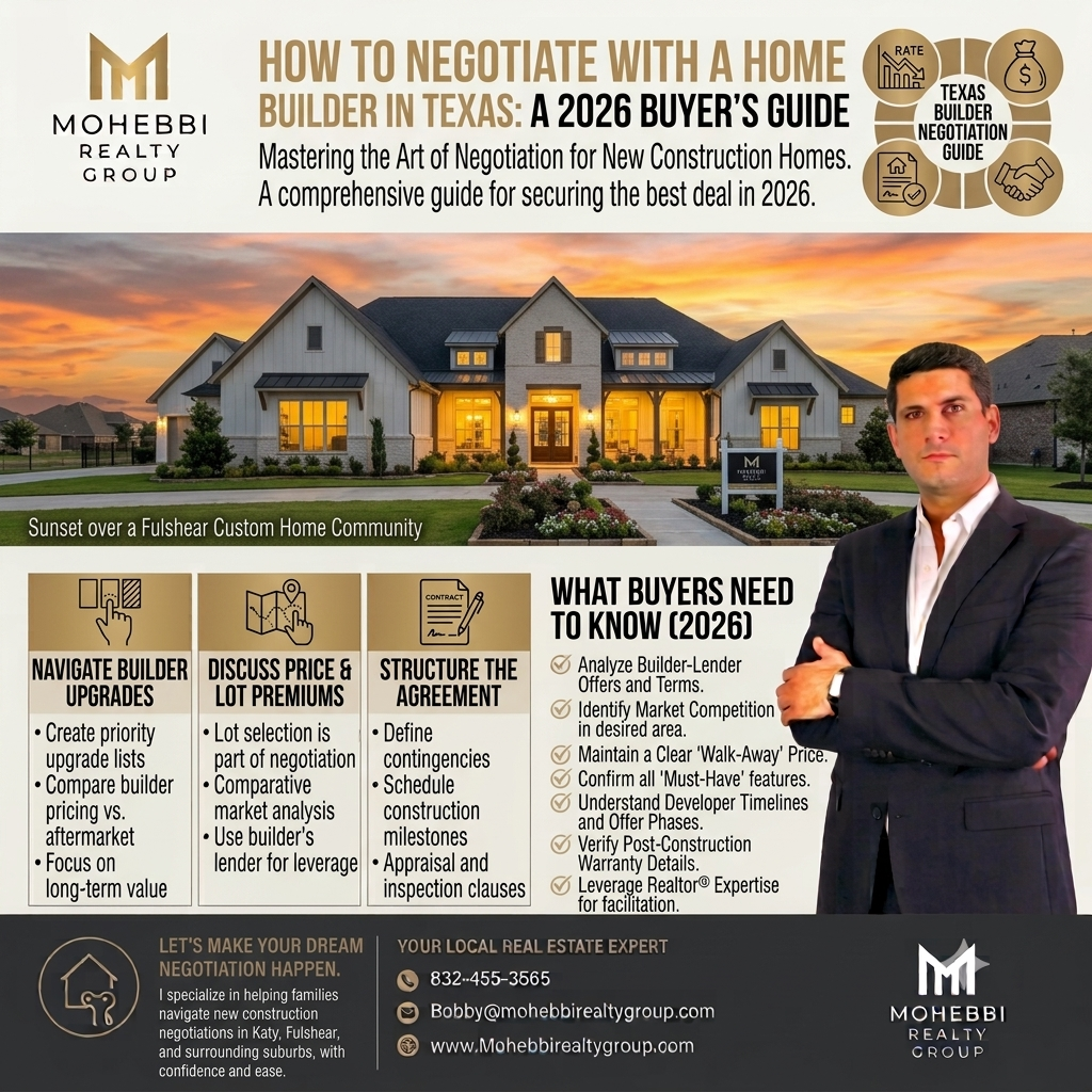 How to Negotiate with a Home Builder in Texas: A 2026 Buyer's Guide