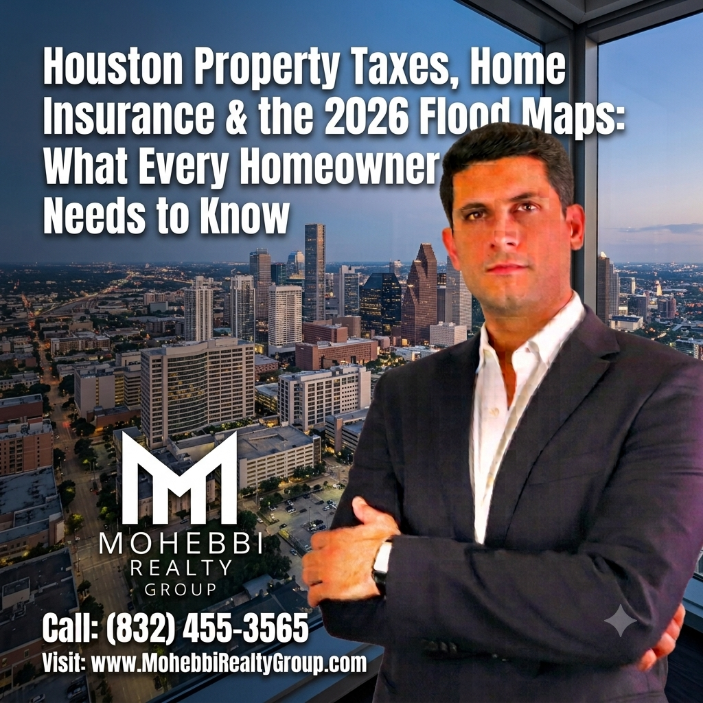 Houston Property Taxes, Home Insurance &amp; the 2026 Flood Maps: What Every Homeowner Needs to Know
