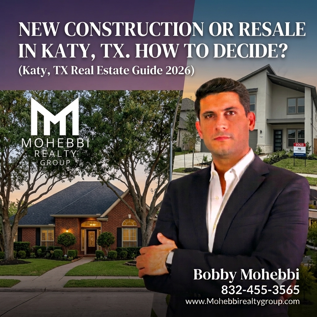 New Construction or Resale in Katy, TX? How to Decide in 2026?