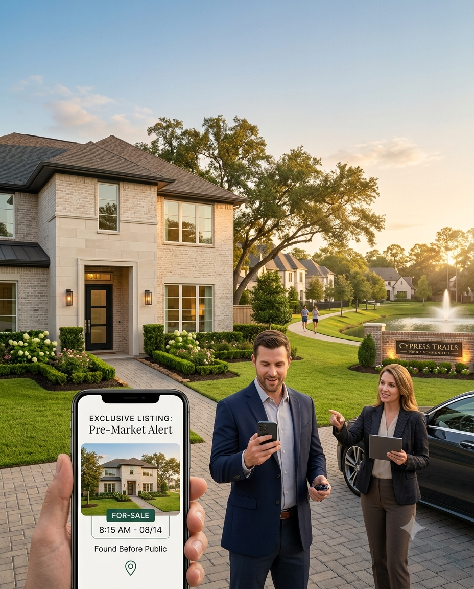 How to Find Homes in Katy, Cypress &amp; Houston Suburbs Before They Hit Zillow?