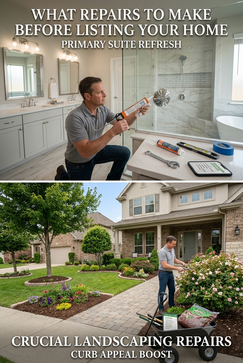 What Repairs to Make Before Listing Your Houston Home