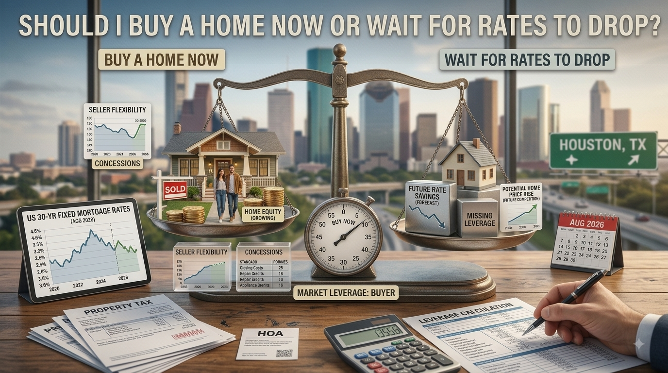 Should I Buy a Home Now or Wait for Rates to Drop?