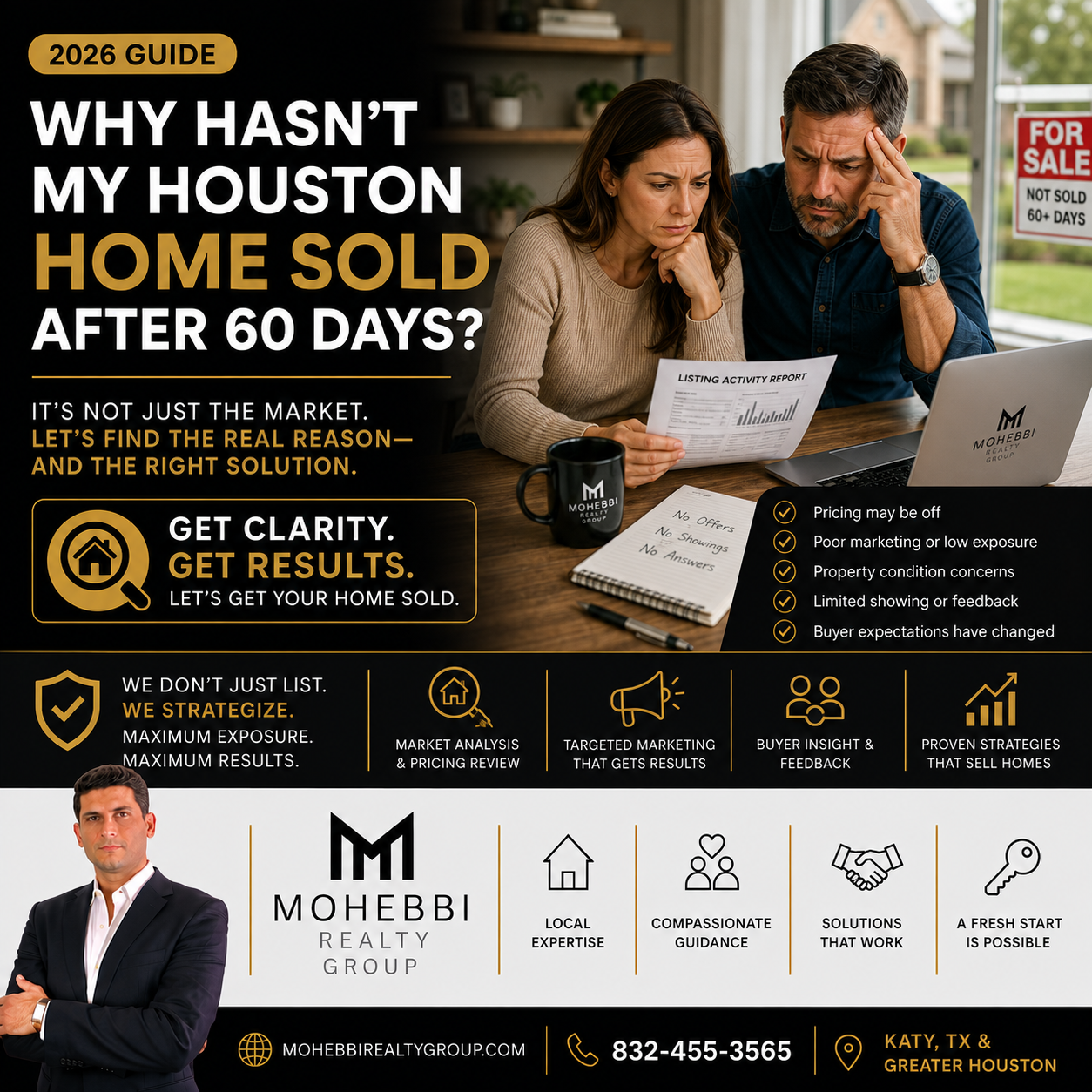 Why Hasn't My Houston Home Sold After 60 Days?
