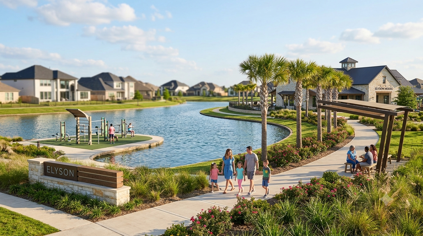ELyson Community Trail in Katy, TX by Bobby Mohebbi | Mohebbi Realty Group